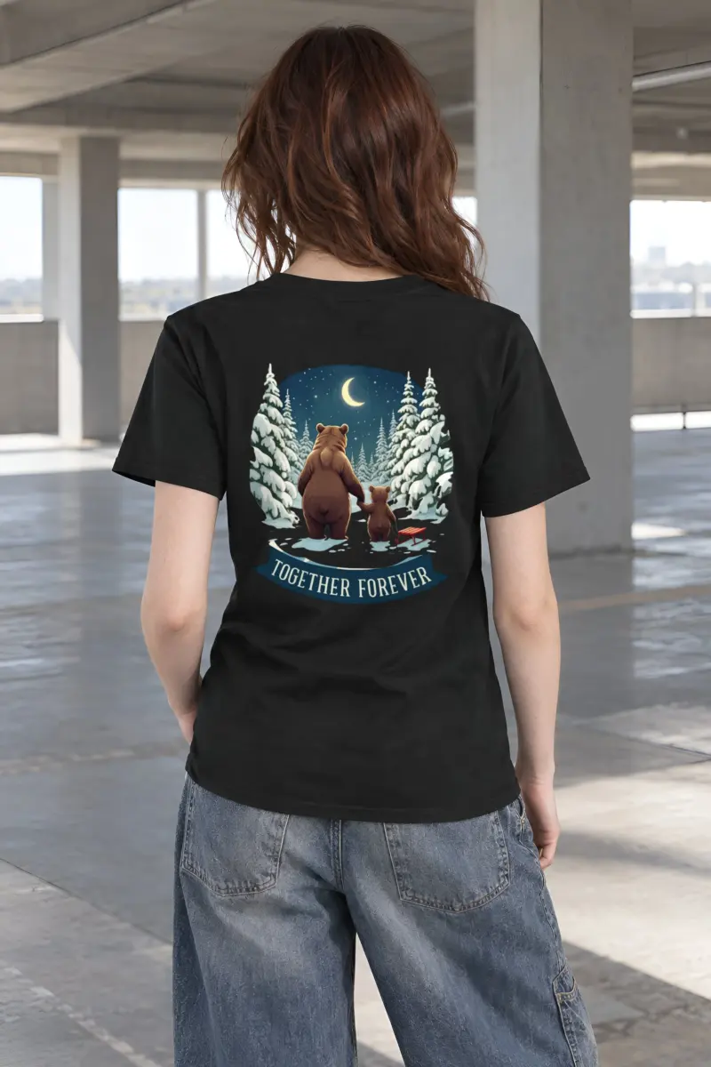 "Together Forever" Heavyweight Unisex Crewneck T-shirt