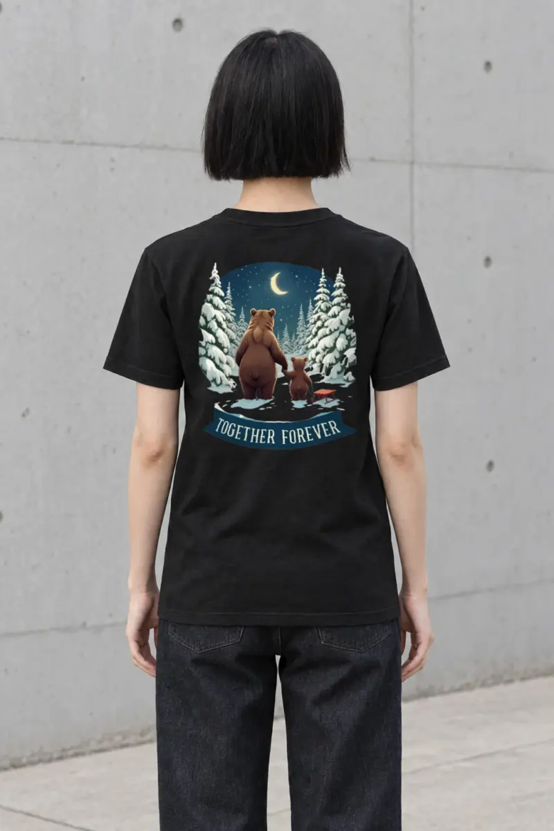 "Together Forever" Heavyweight Unisex Crewneck T-shirt | Gildan 5000