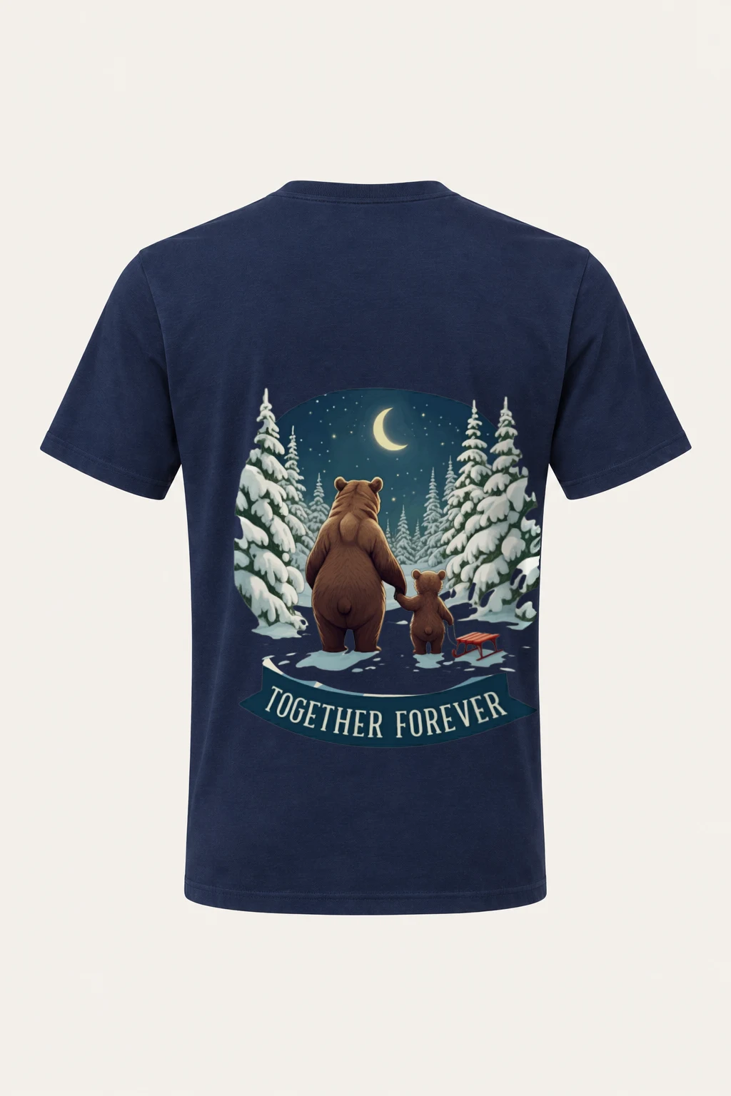"Together Forever" Heavyweight Unisex Crewneck T-shirt | Gildan 5000