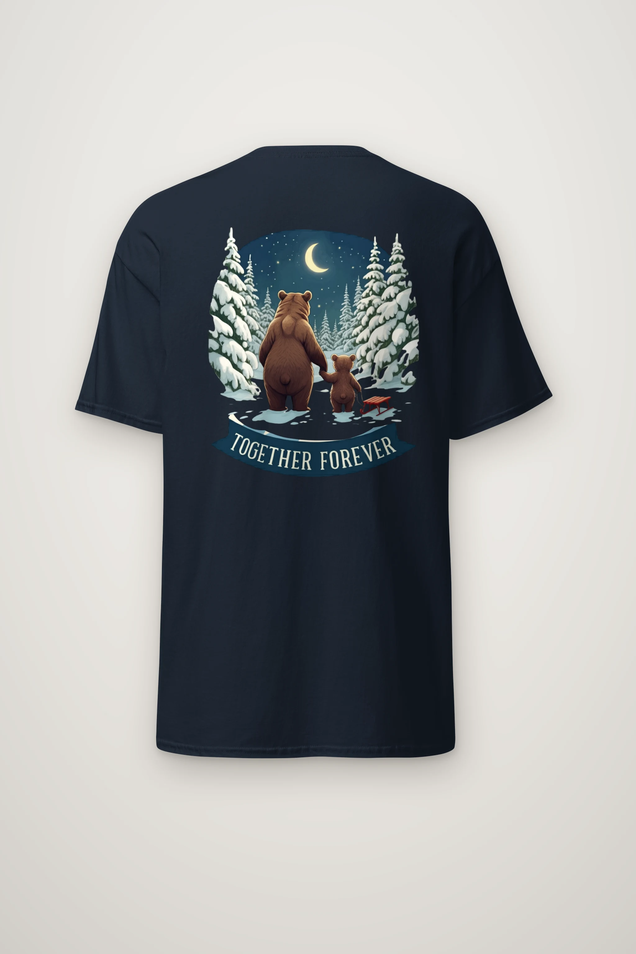 "Together Forever" Heavyweight Unisex Crewneck T-shirt