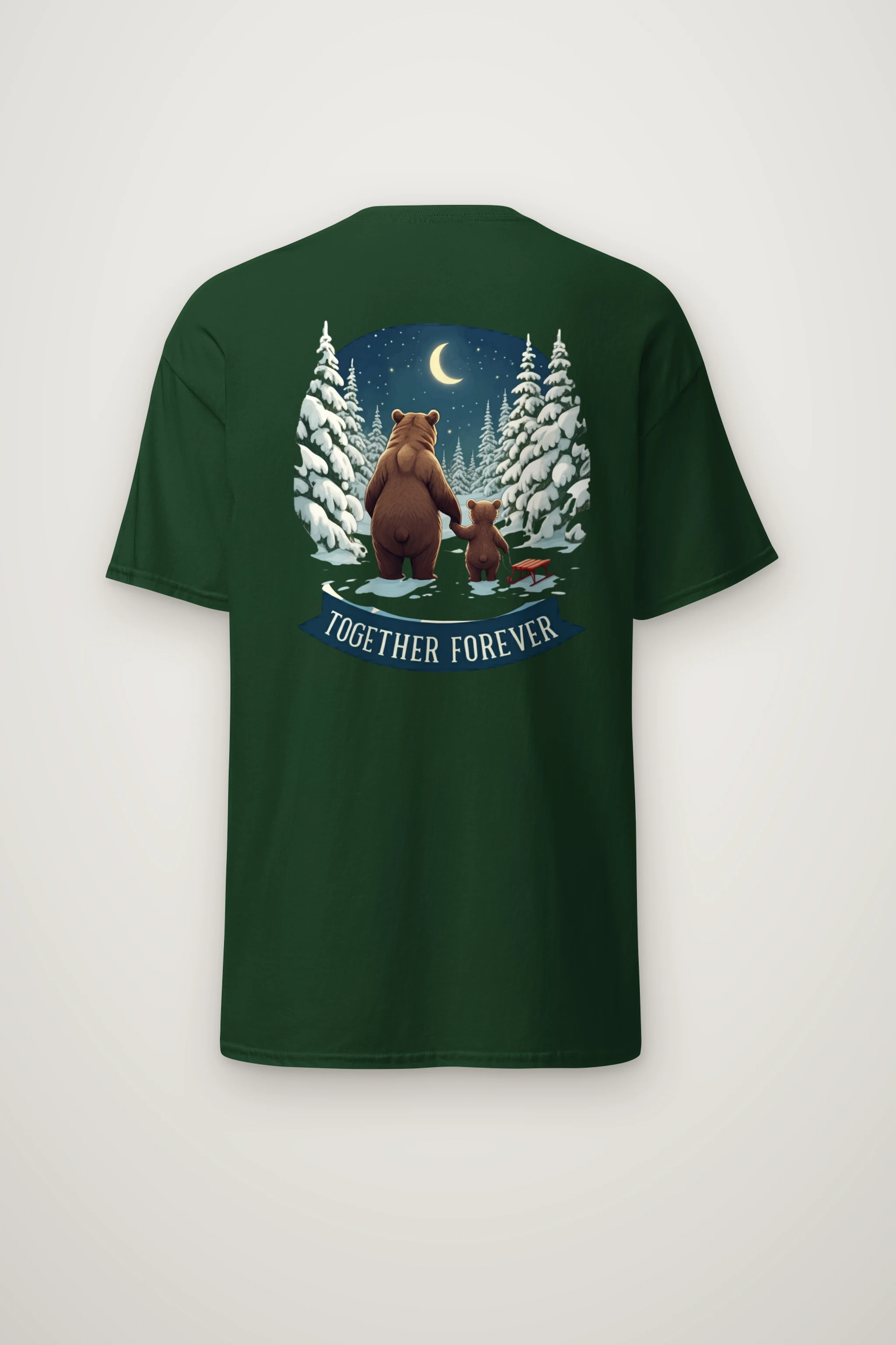 "Together Forever" Heavyweight Unisex Crewneck T-shirt