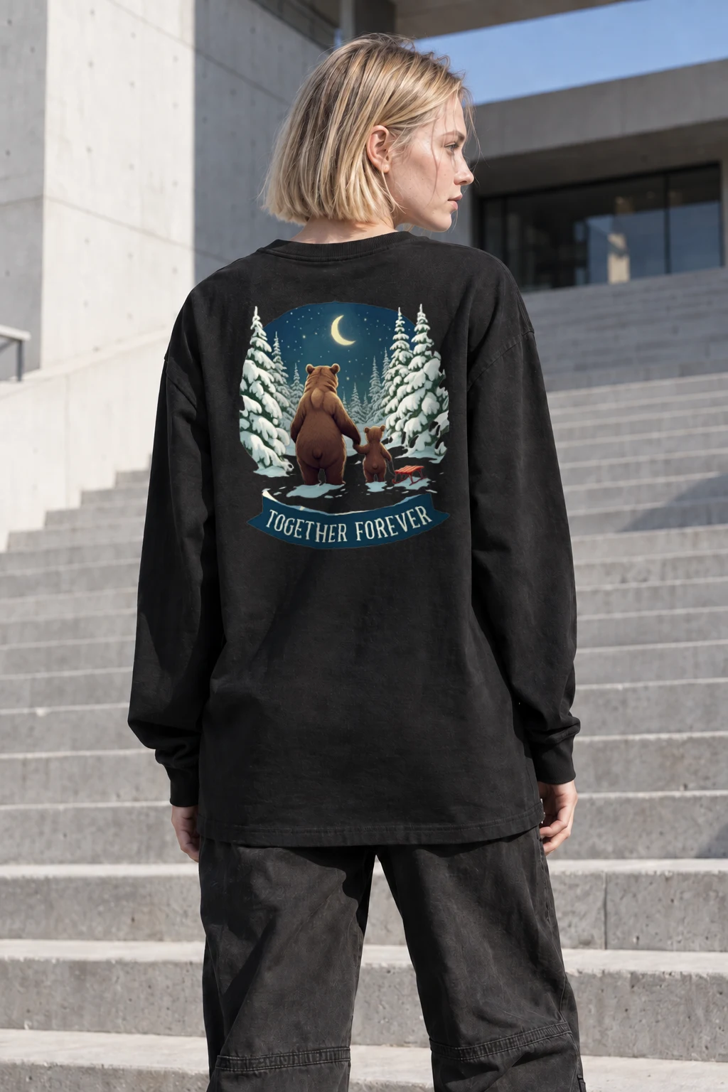 "Together Forever" Unisex Longsleeve T-shirt | Gildan 2400