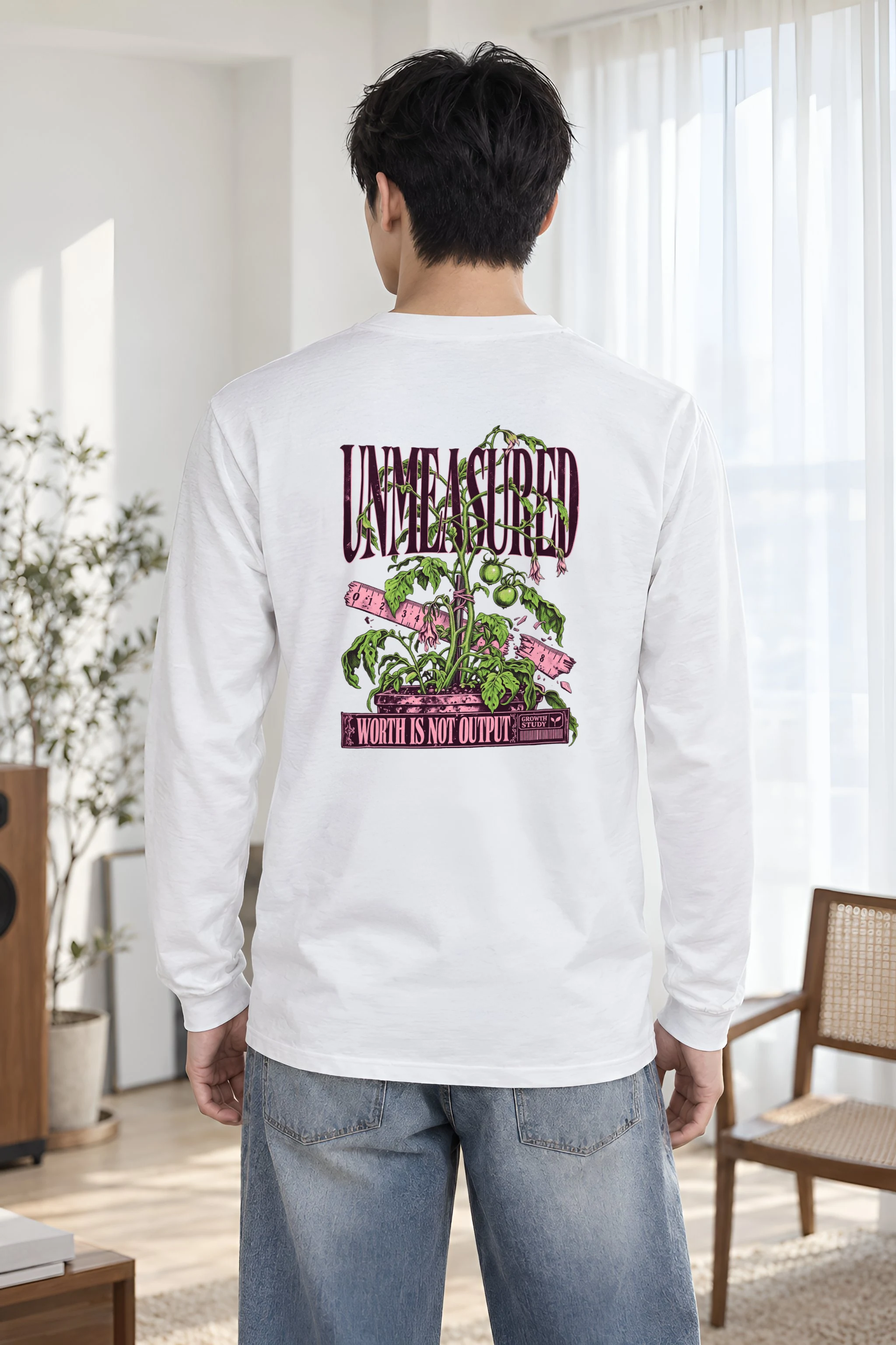 "Tomato Growth Study" Unisex Longsleeve T-shirt