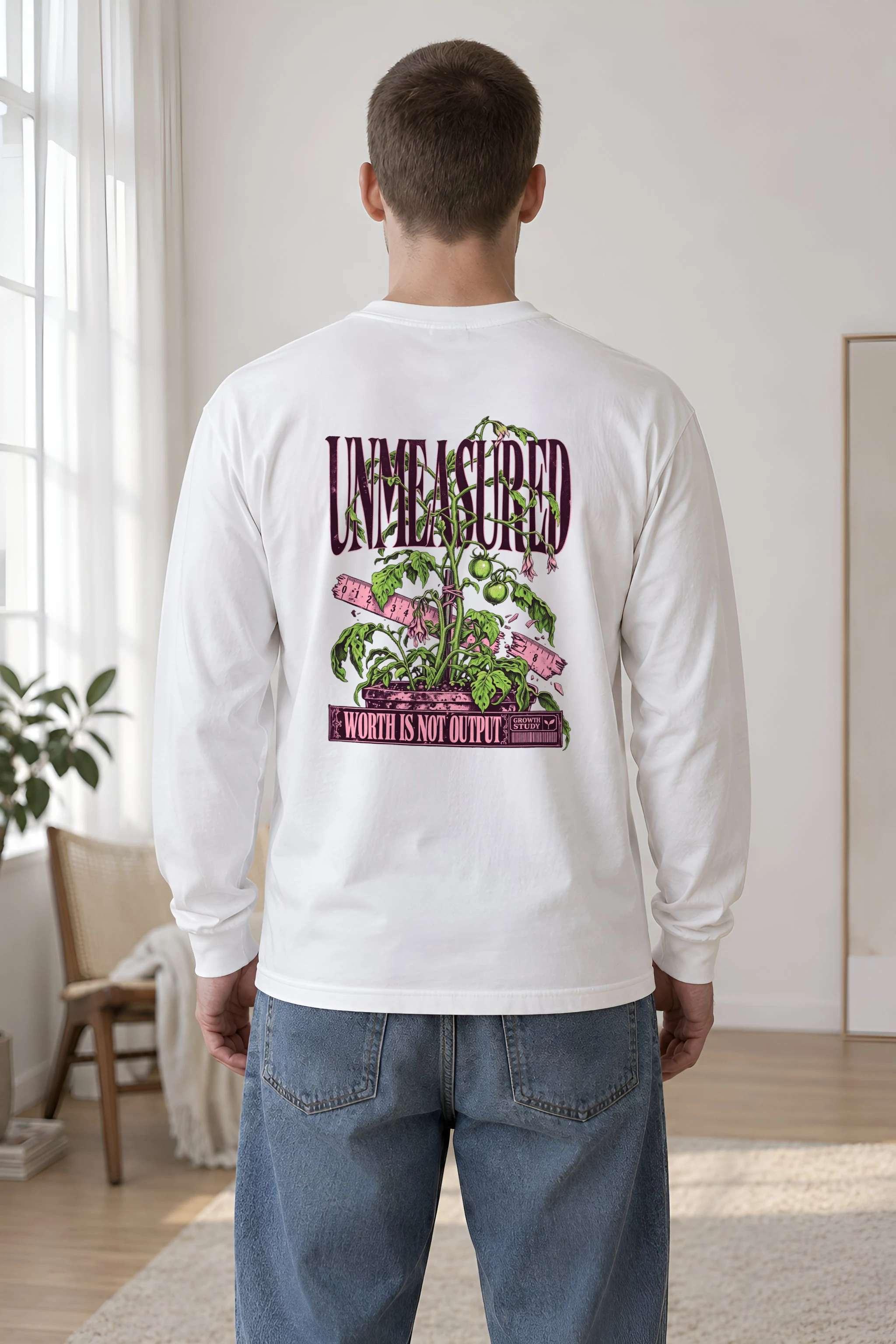 "Tomato Growth Study" Unisex Longsleeve T-shirt