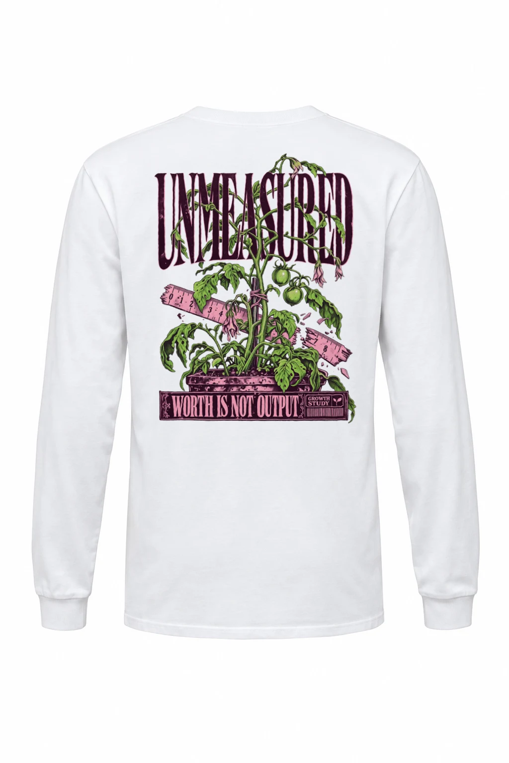 "Tomato Growth Study" Unisex Longsleeve T-shirt | Gildan 2400