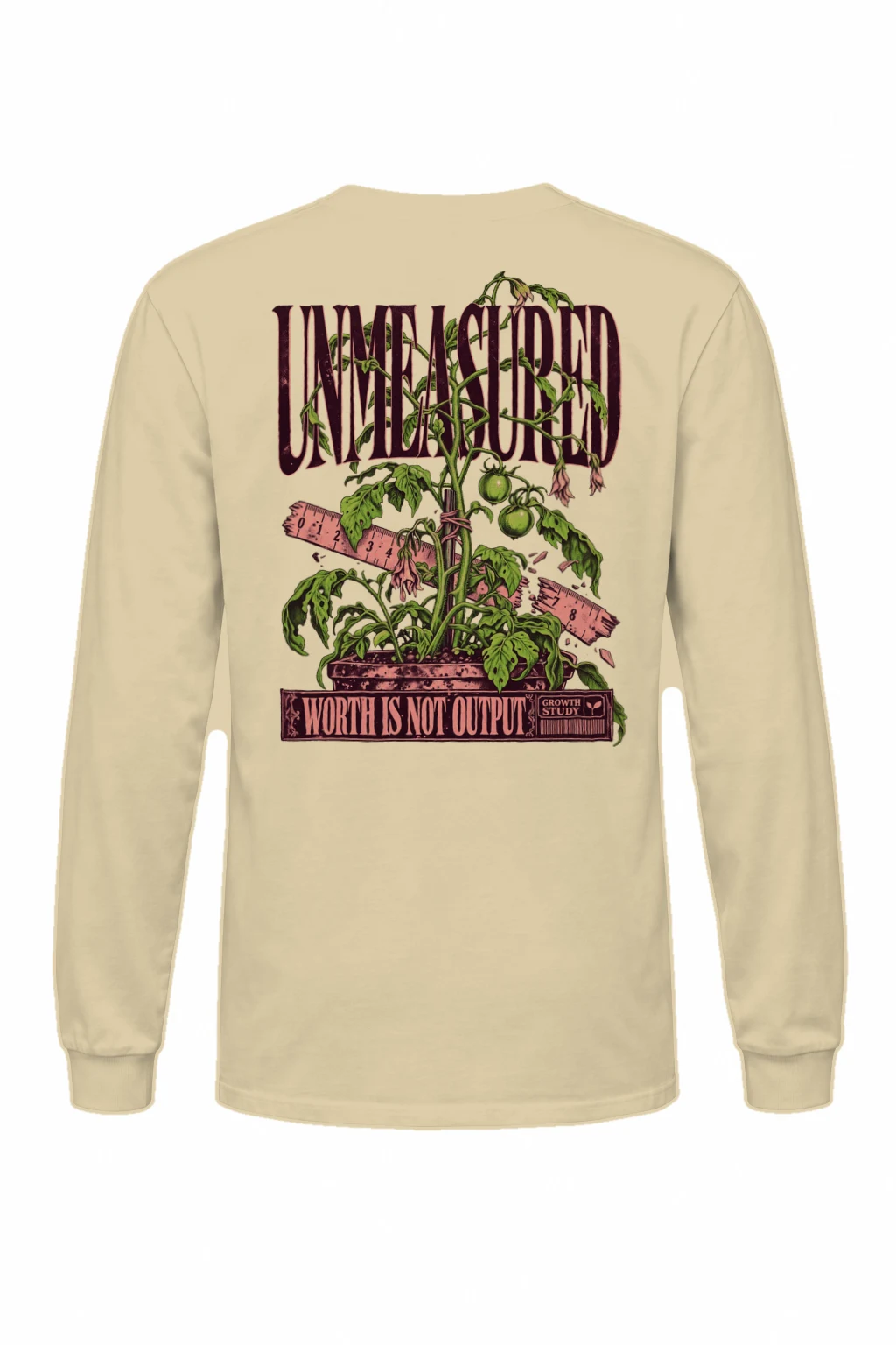 "Tomato Growth Study" Unisex Longsleeve T-shirt | Gildan 2400