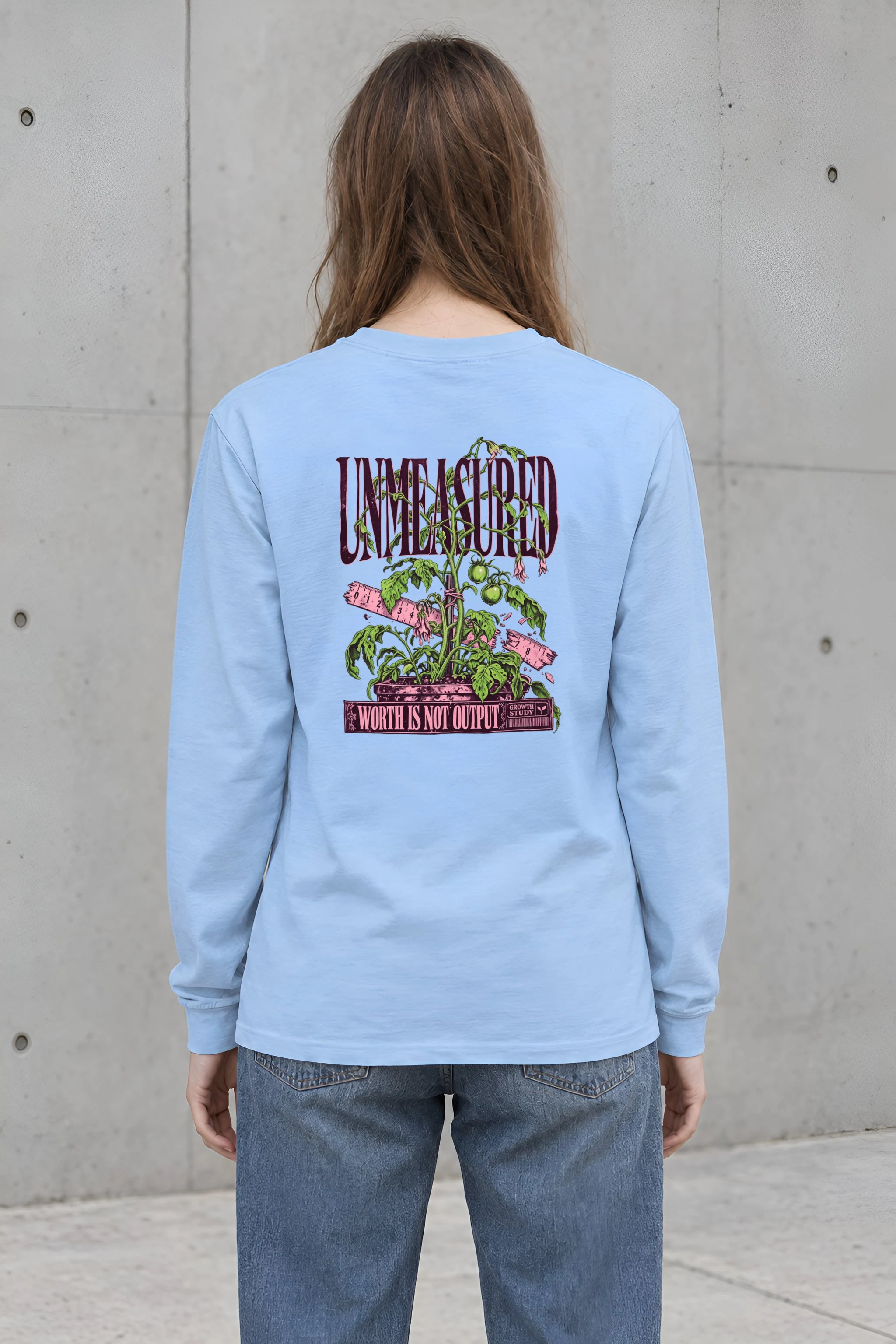 "Tomato Growth Study" Unisex Longsleeve T-shirt