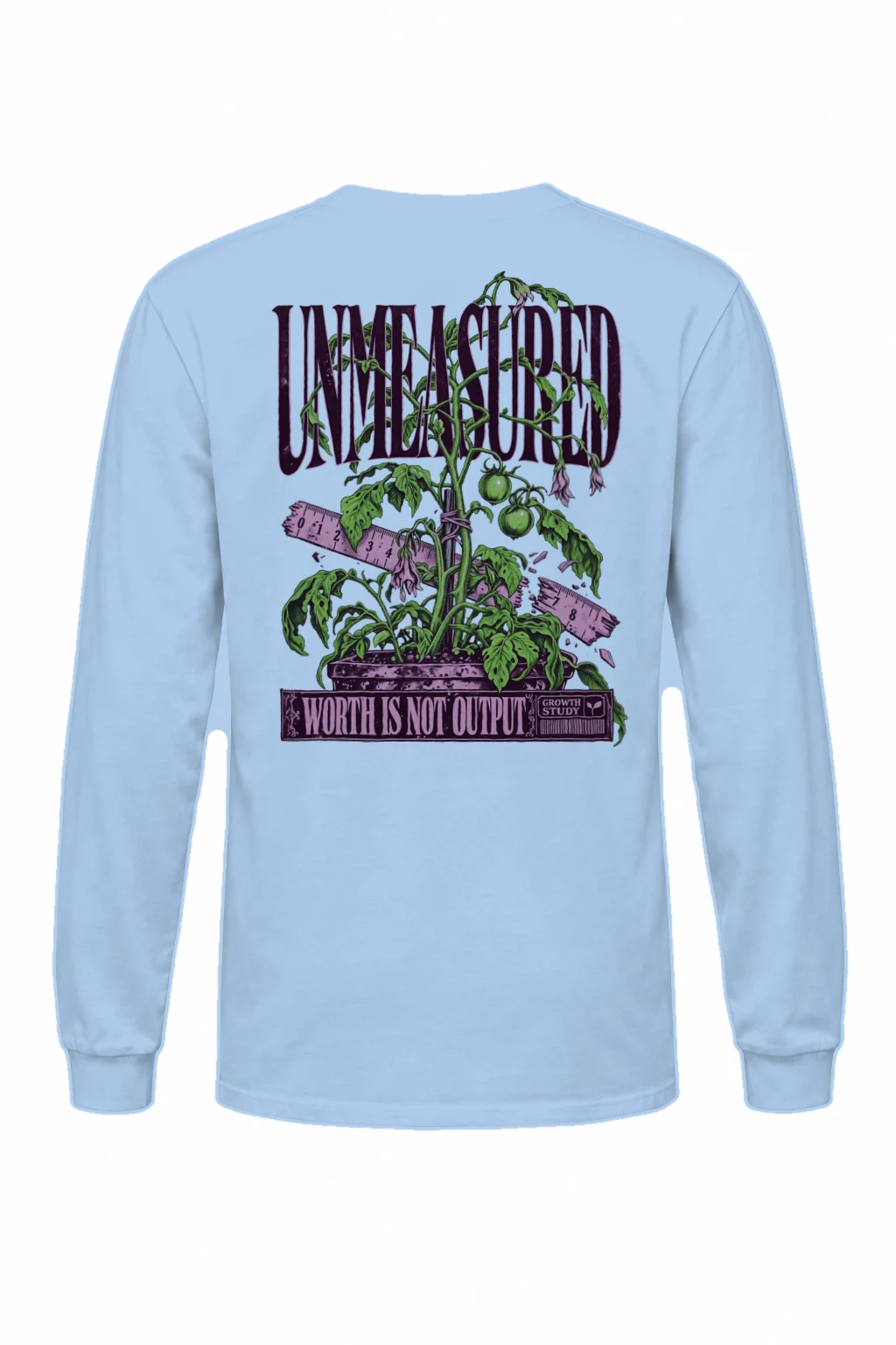 "Tomato Growth Study" Unisex Longsleeve T-shirt | Gildan 2400