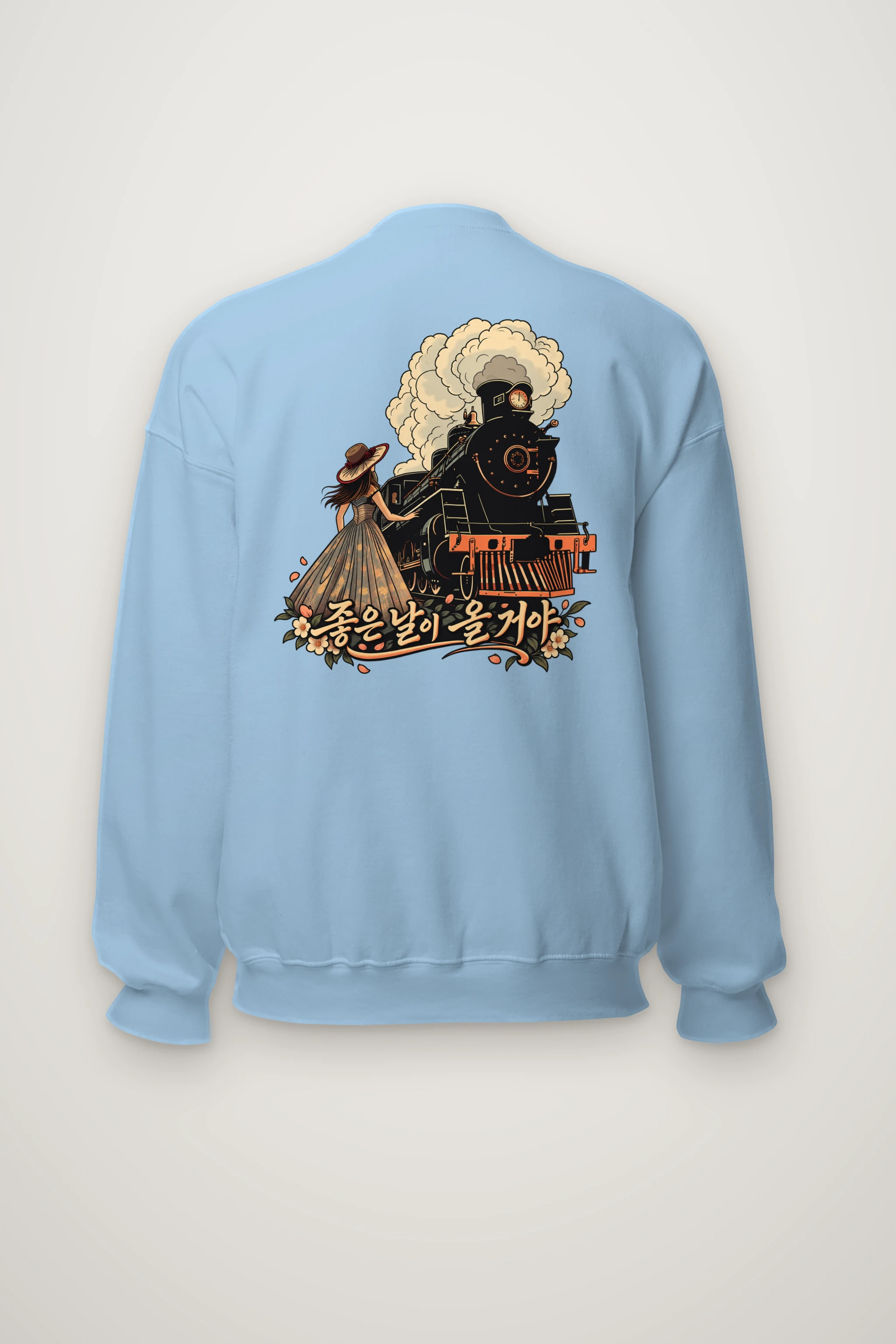 "Tomorrow Rolls In" Heavy Blend Unisex Crewneck Sweatshirt