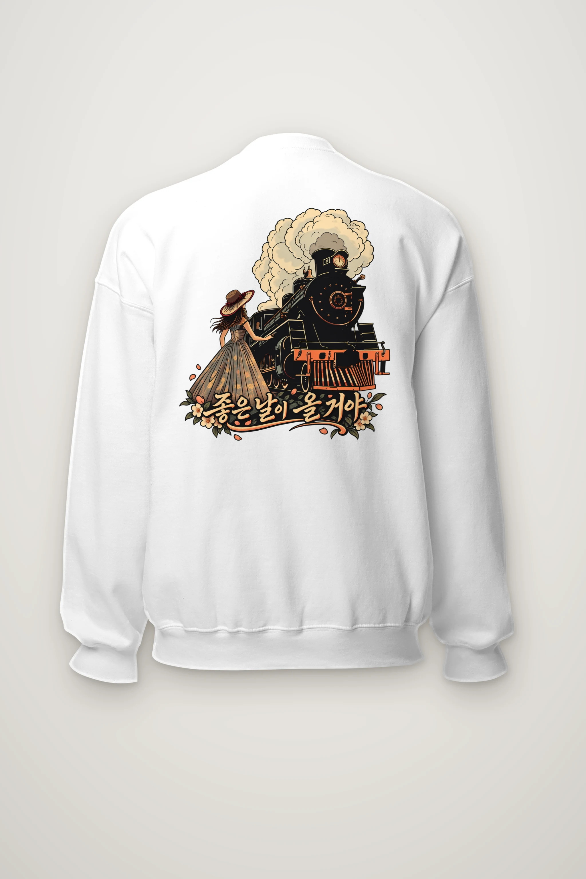 "Tomorrow Rolls In" Heavy Blend Unisex Crewneck Sweatshirt