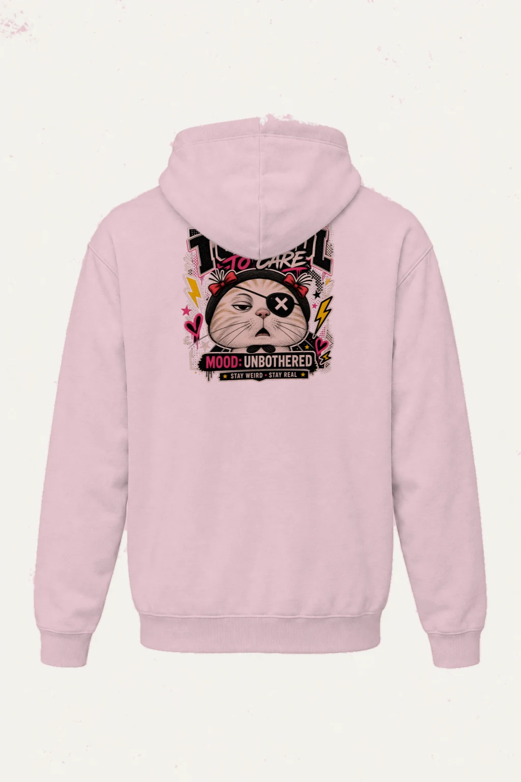 "Too Cool To Care" Heavy Blend Unisex Pullover Hoodie | Gildan 18500
