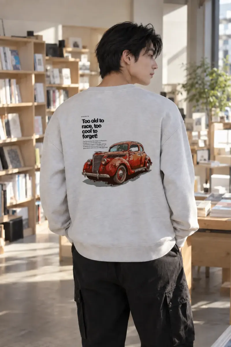 “Too Cool To Forget” Heavy Blend Unisex Crewneck Sweatshirt | Gildan 18000