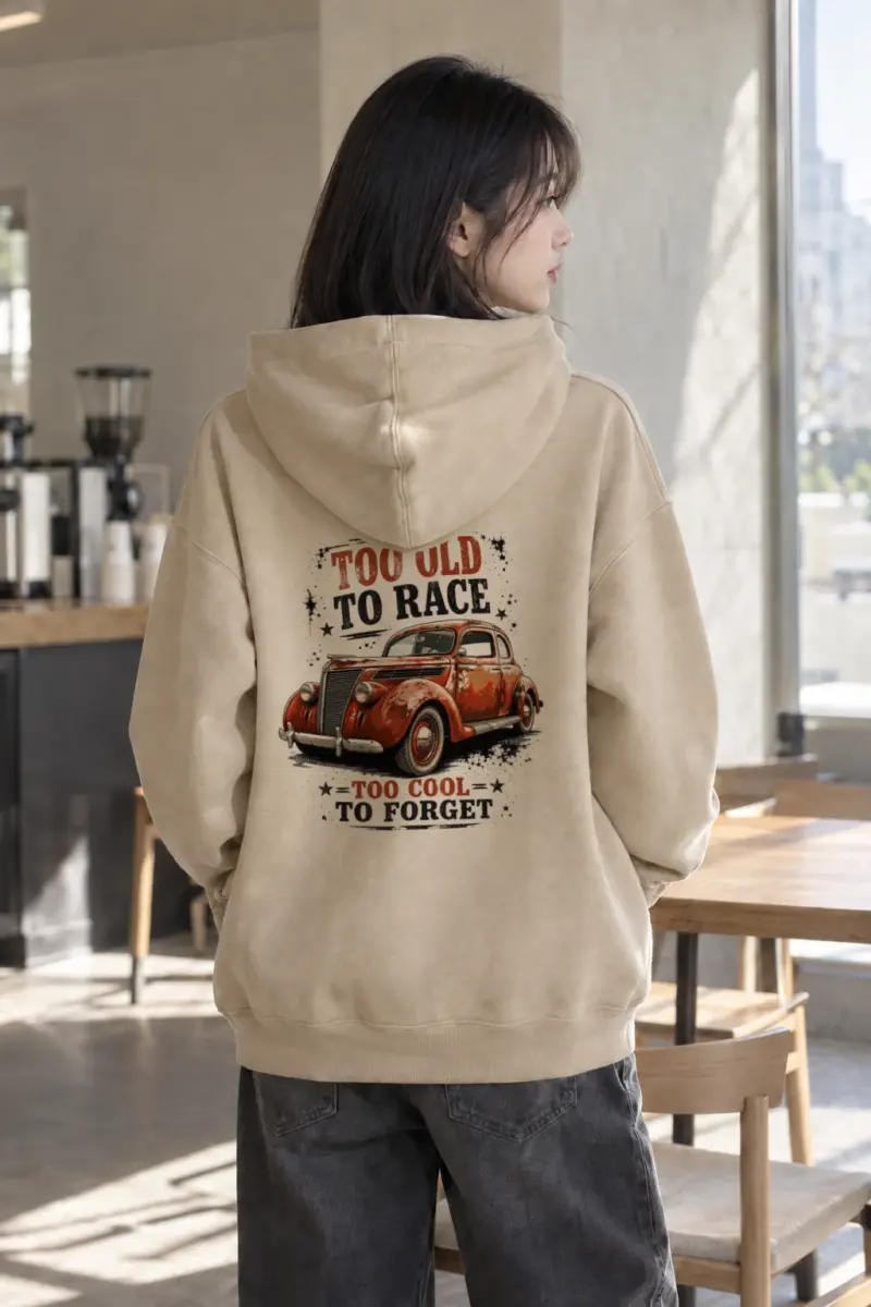 "Too Cool To Forget" Heavy Blend Unisex Pullover Hoodie | Gildan 18500