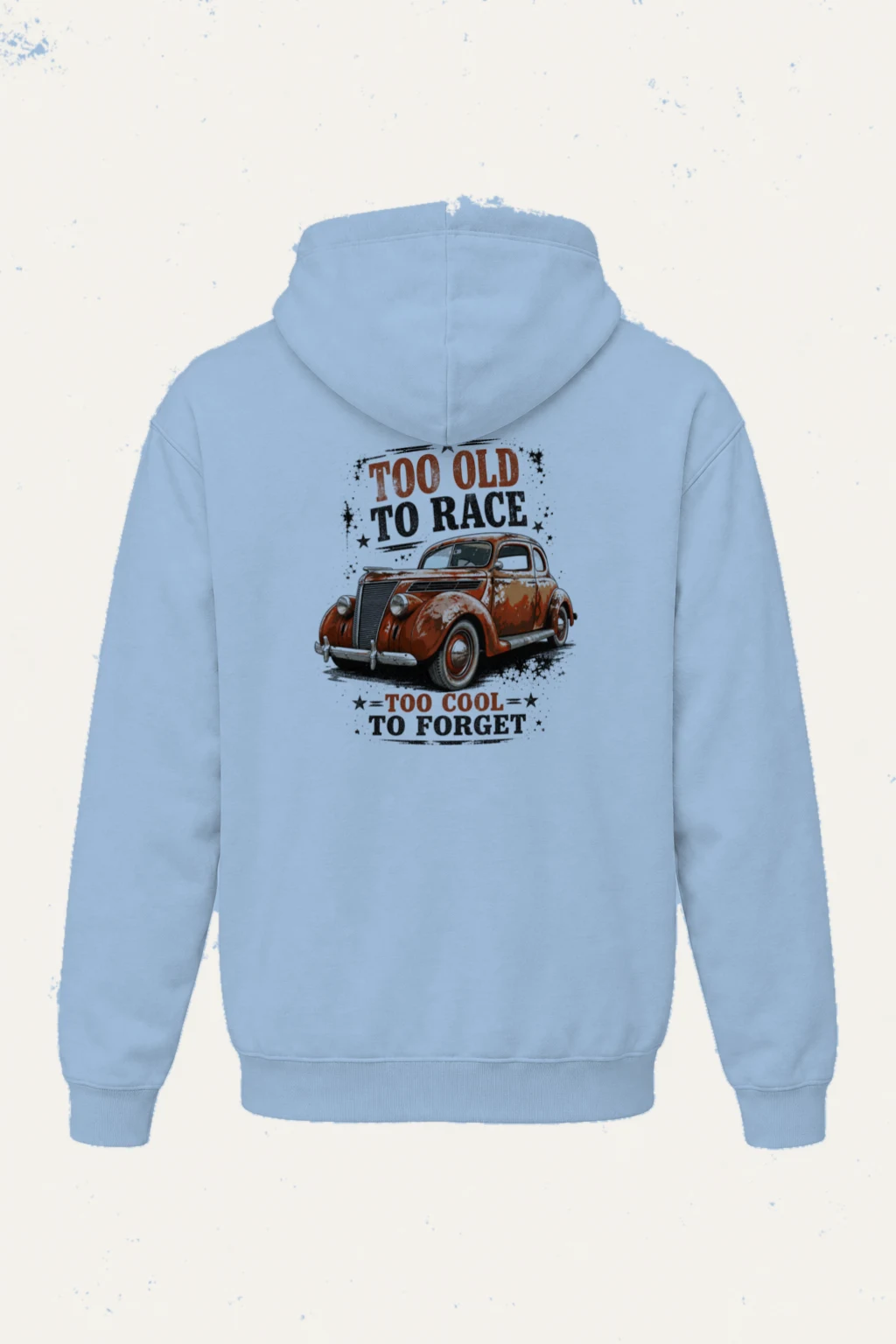 "Too Cool To Forget" Heavy Blend Unisex Pullover Hoodie | Gildan 18500