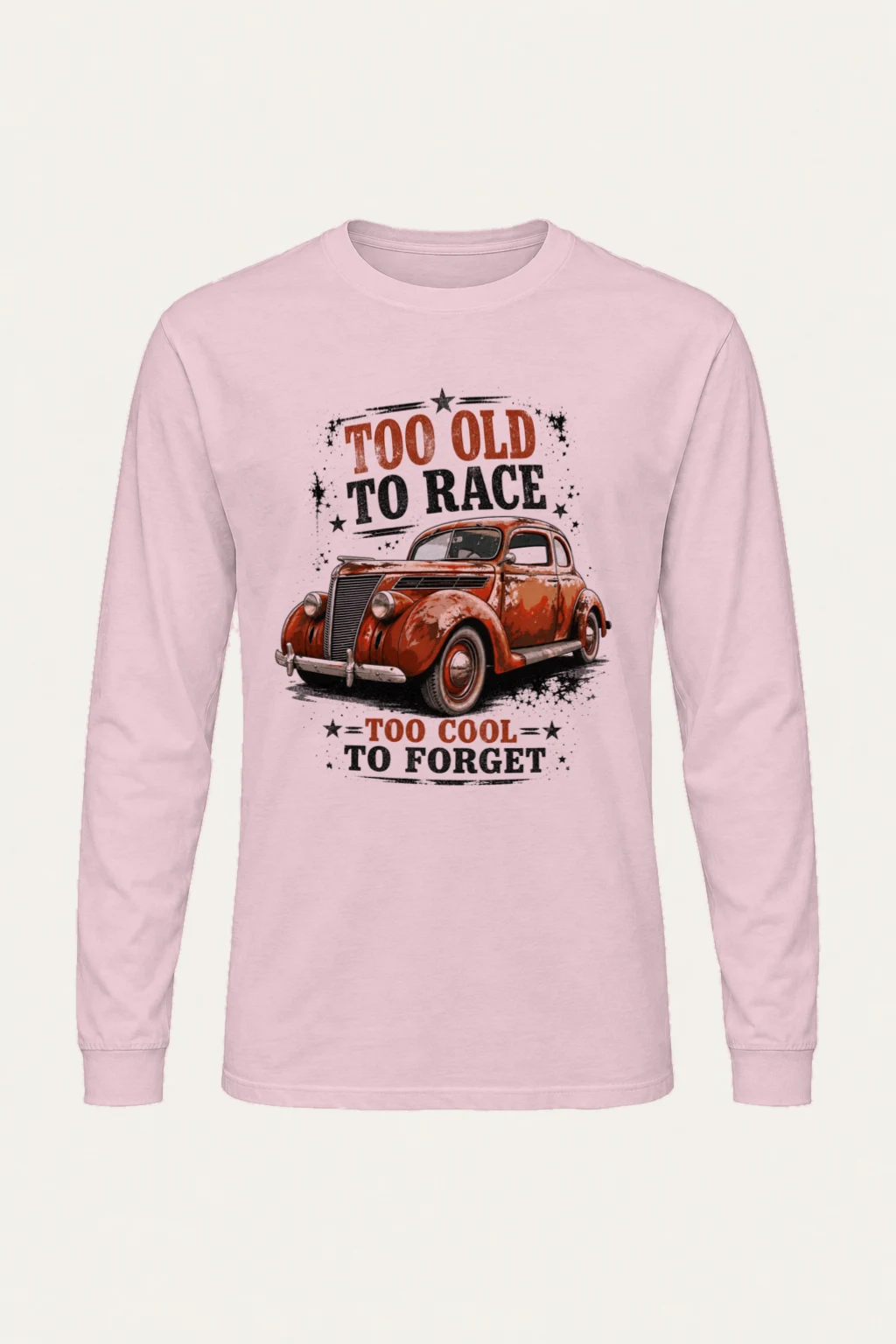 "Too Cool To Forget" Unisex Longsleeve T-shirt | Gildan 2400