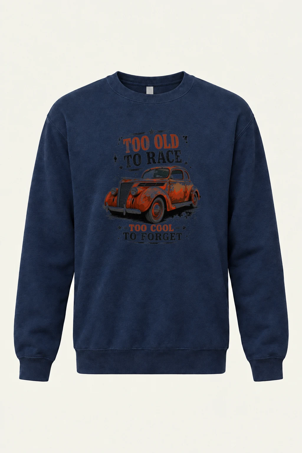 "Too Cool To Forget" Unisex Sponge Fleece Crewneck Sweatshirt | Bella + Canvas 3901