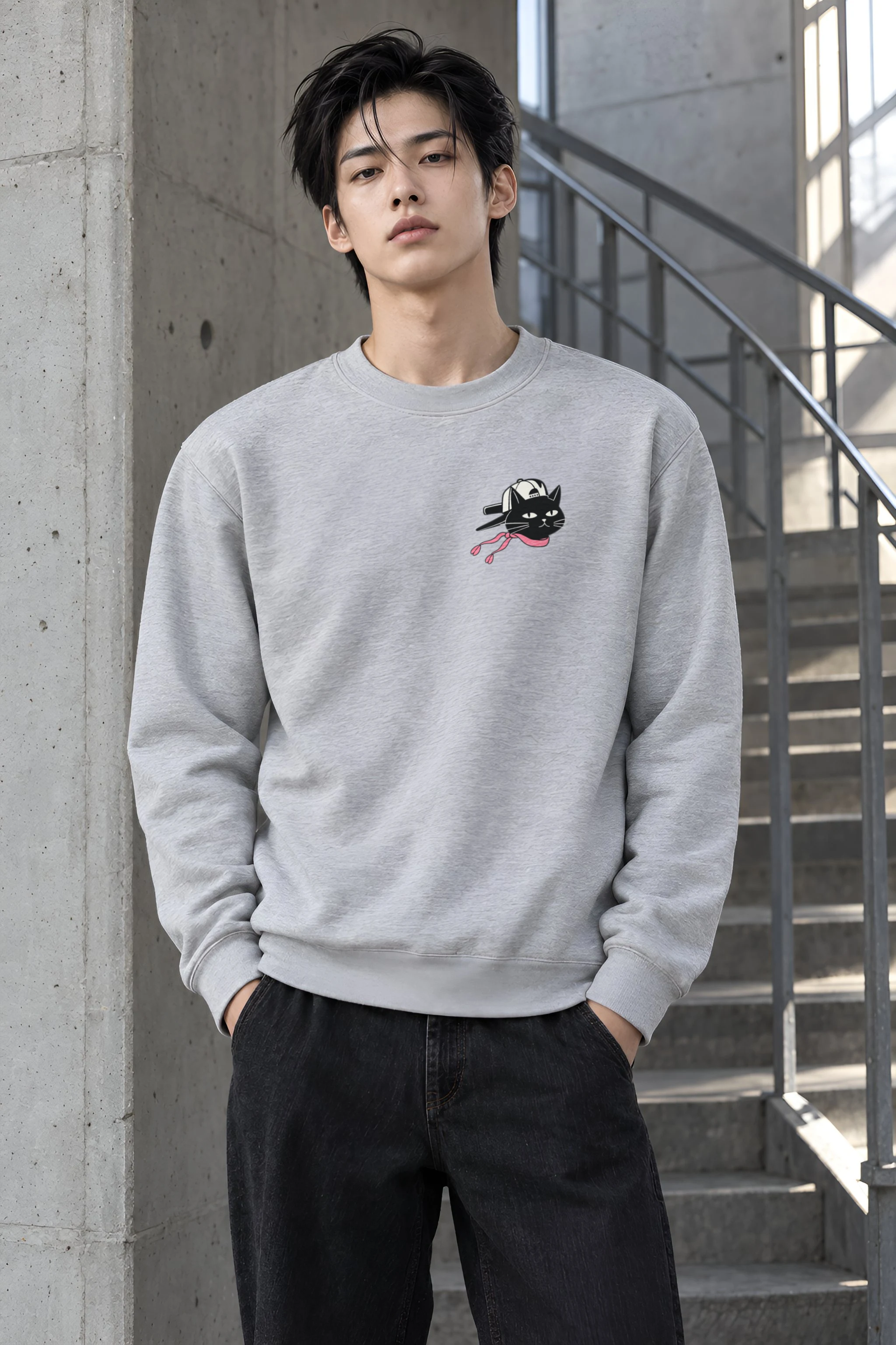 "Too Cool Two Wheels" Heavy Blend Unisex Crewneck Sweatshirt