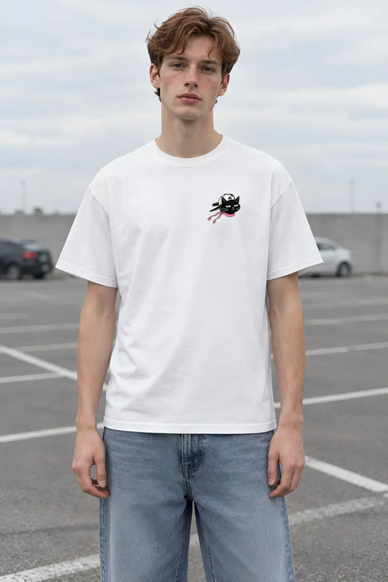 "Too Cool Two Wheels" Heavyweight Unisex Crewneck T-shirt