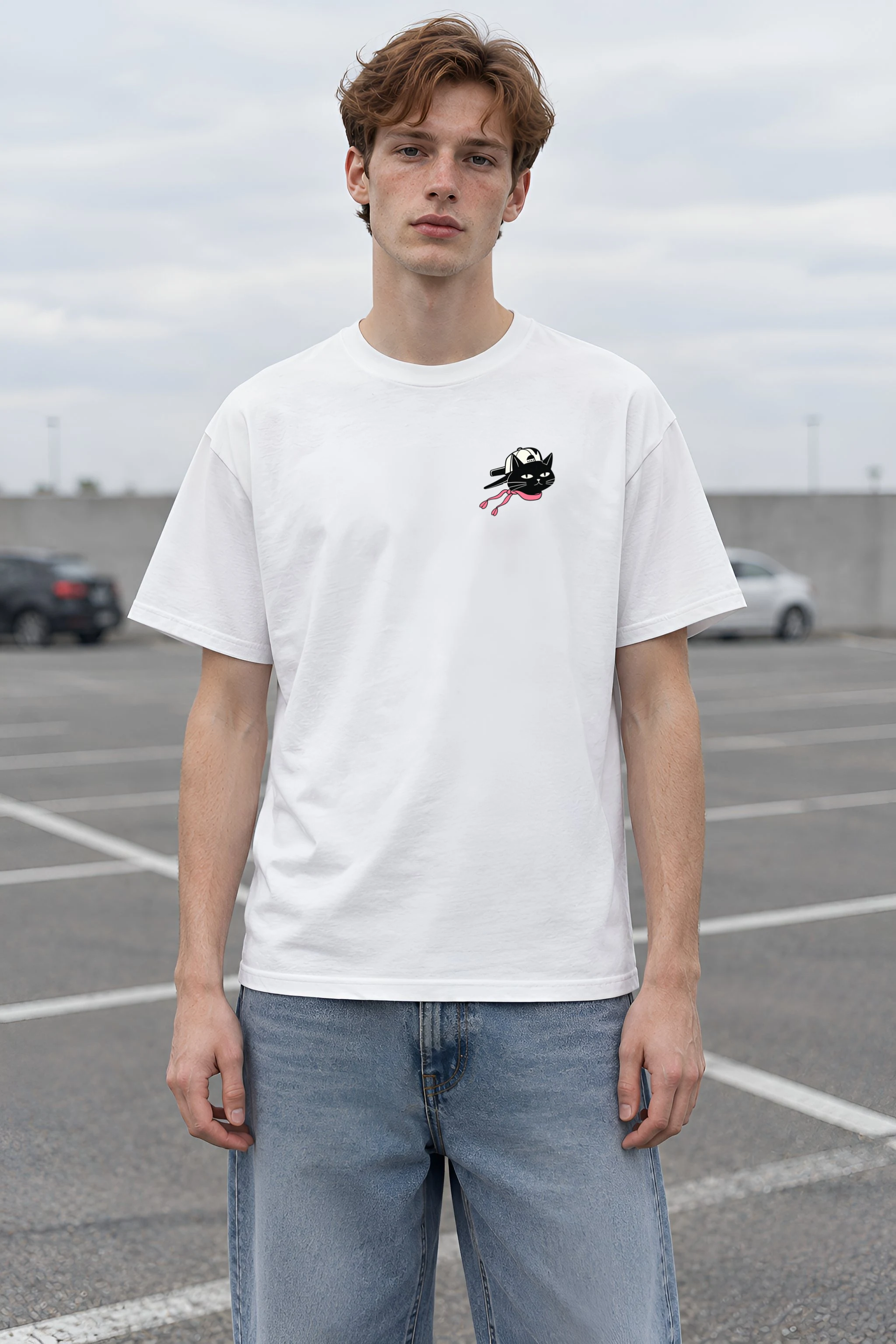 "Too Cool Two Wheels" Heavyweight Unisex Crewneck T-shirt