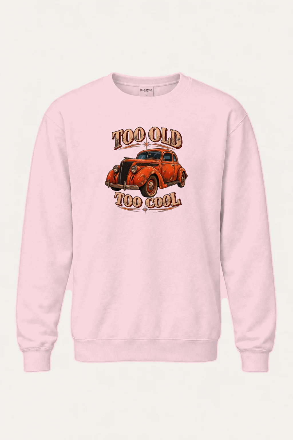 "Too Old Too Cool" Heavy Blend Unisex Crewneck Sweatshirt | Gildan 18000