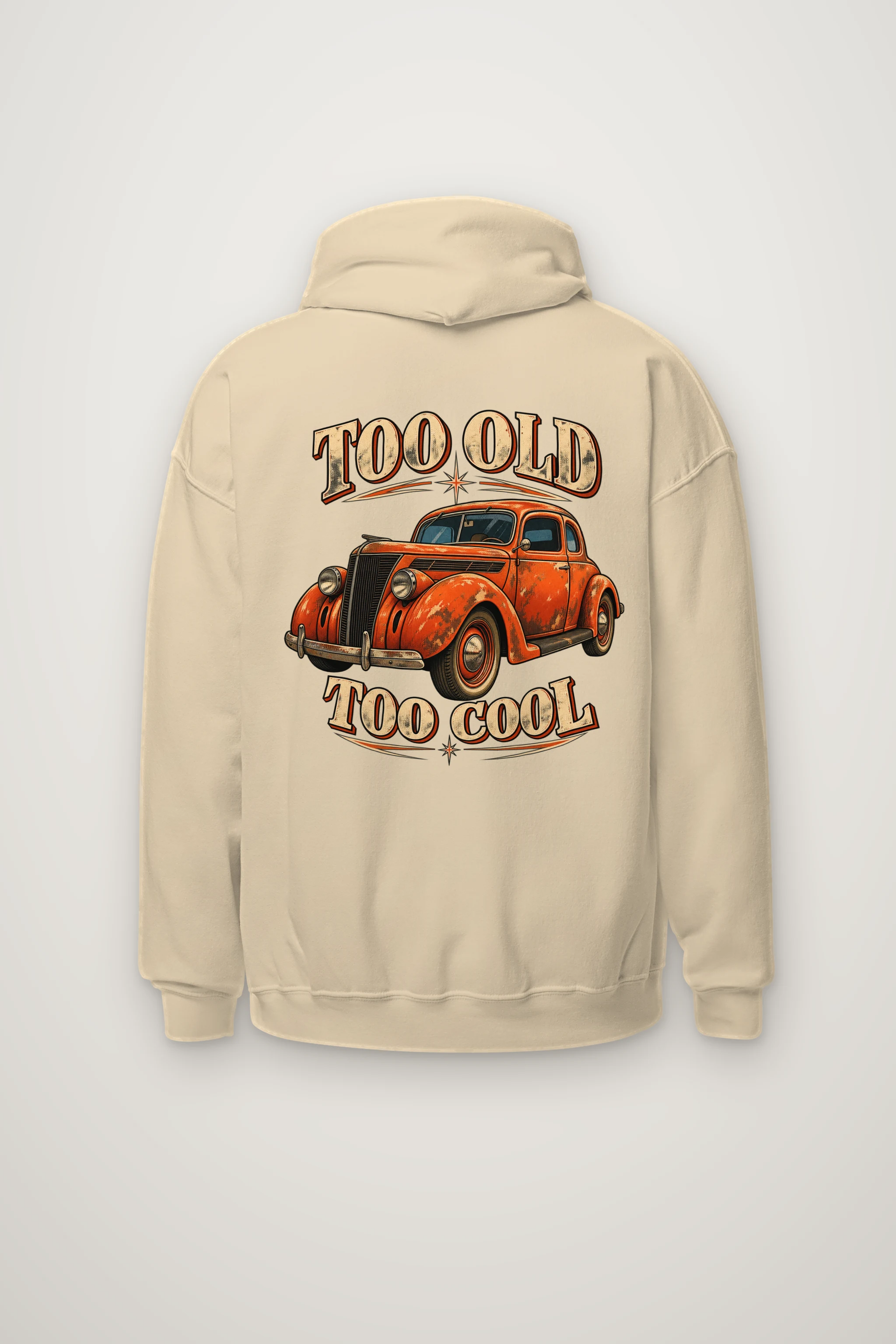 "Too Old Too Cool" Heavy Blend Unisex Pullover Hoodie