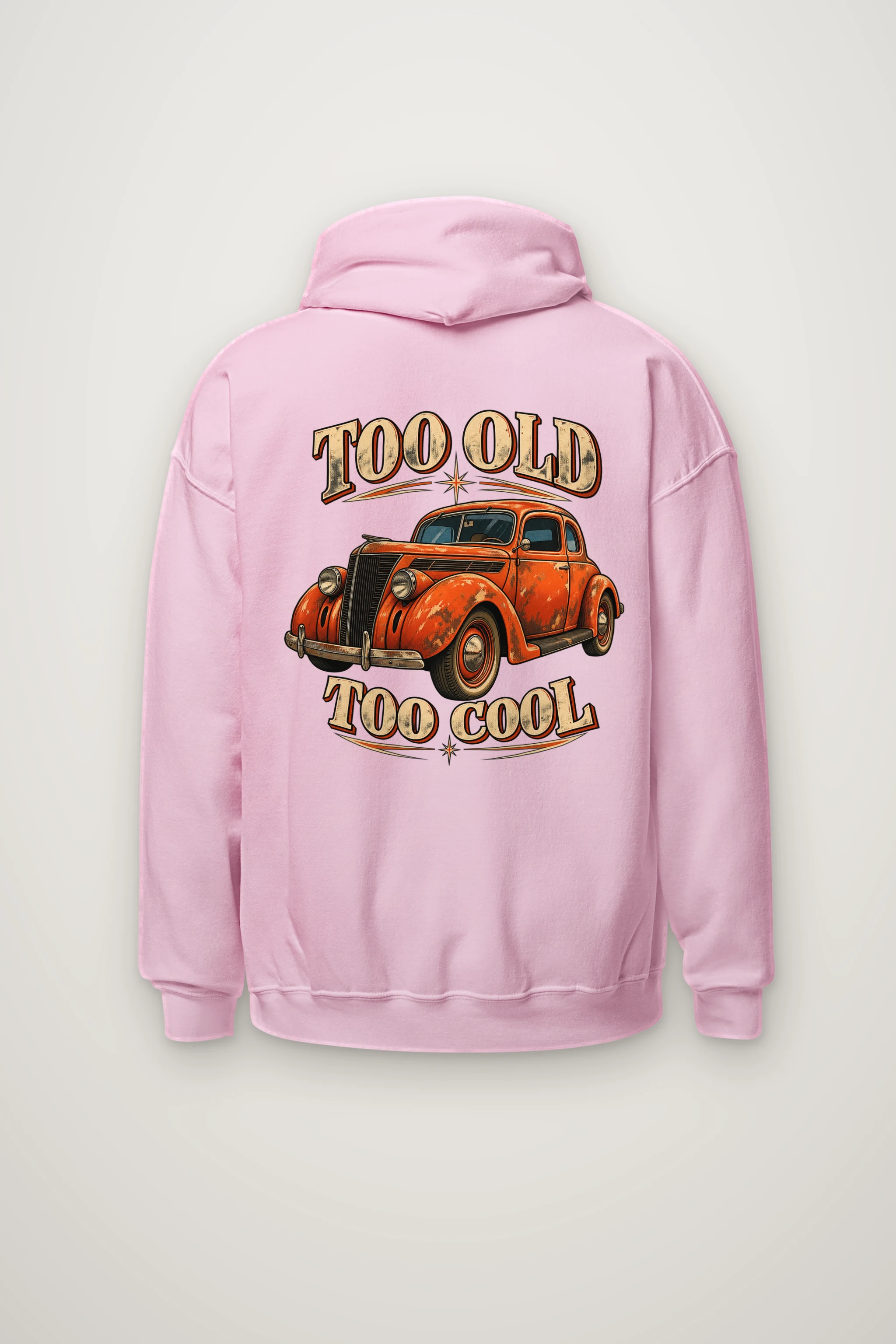 "Too Old Too Cool" Heavy Blend Unisex Pullover Hoodie