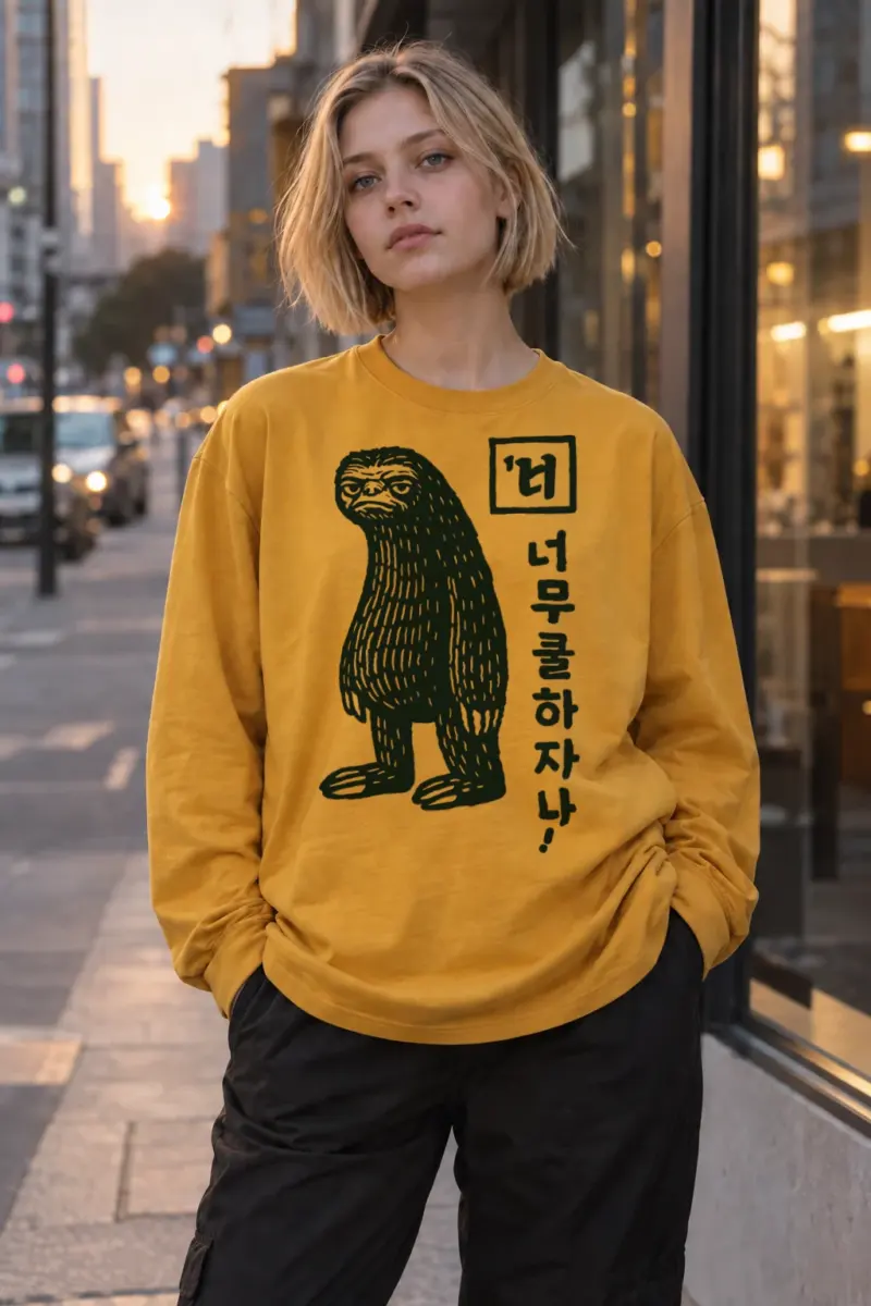 “Too Sleepy” Unisex Longsleeve T-shirt | Gildan 2400