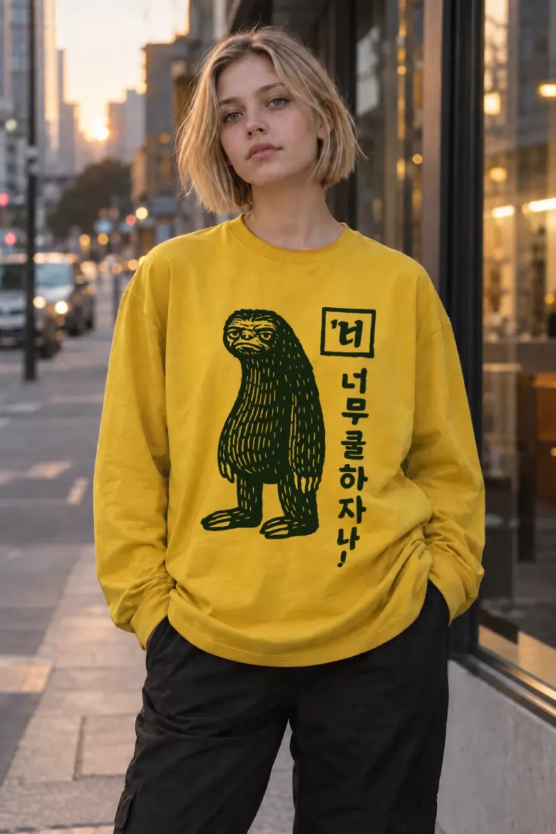 "Too Sleepy" Unisex Longsleeve T-shirt | Gildan 2400