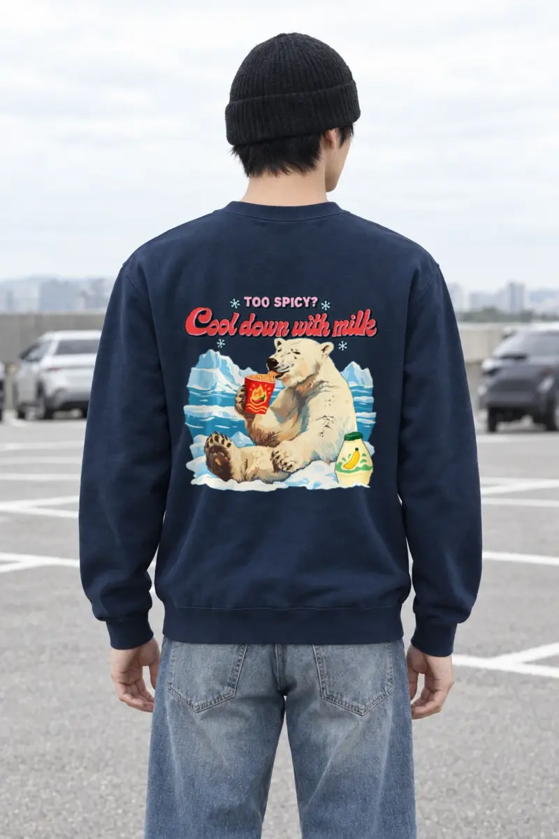 "Too Spicy?" Heavy Blend Unisex Crewneck Sweatshirt