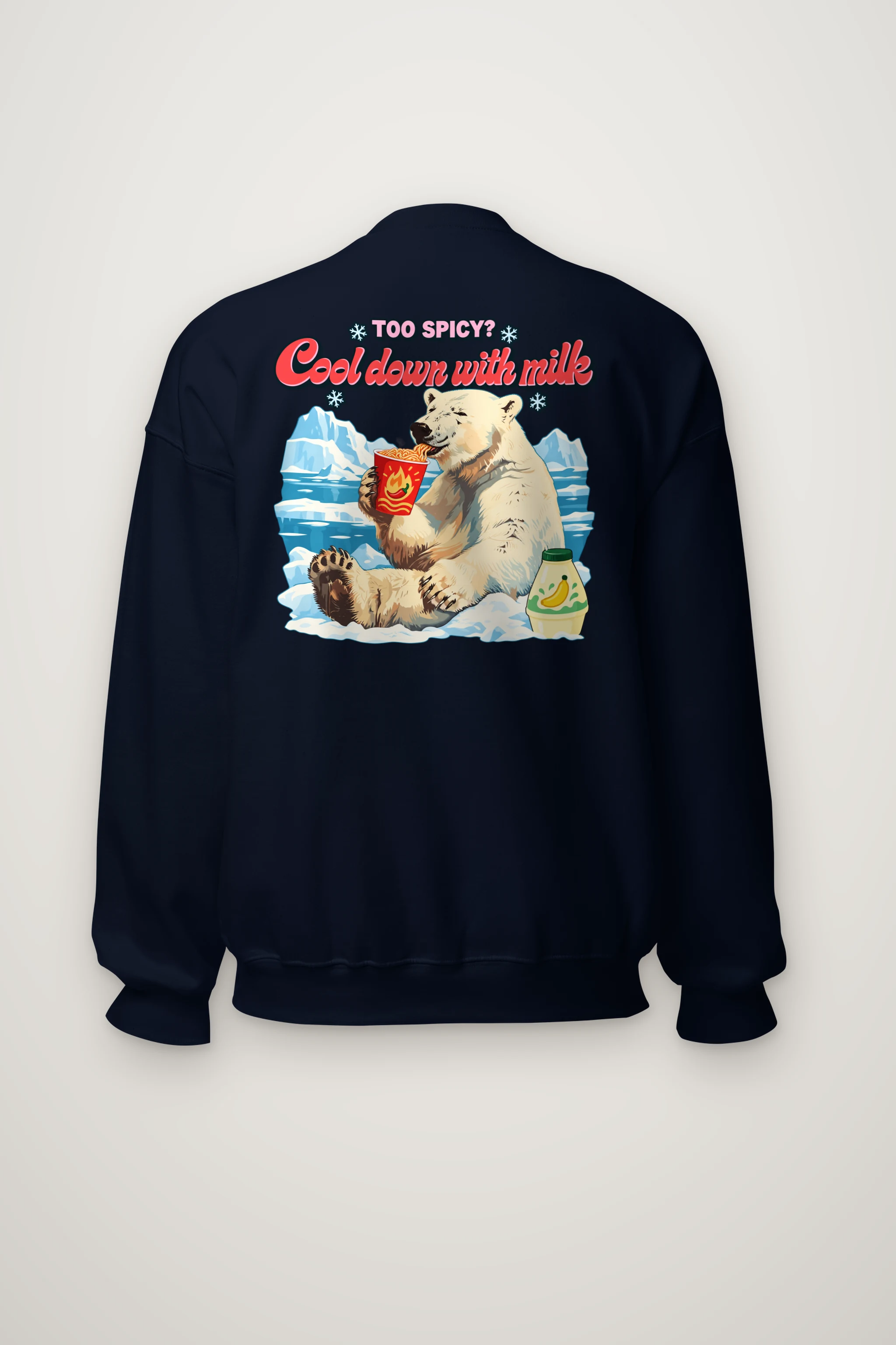 "Too Spicy?" Heavy Blend Unisex Crewneck Sweatshirt