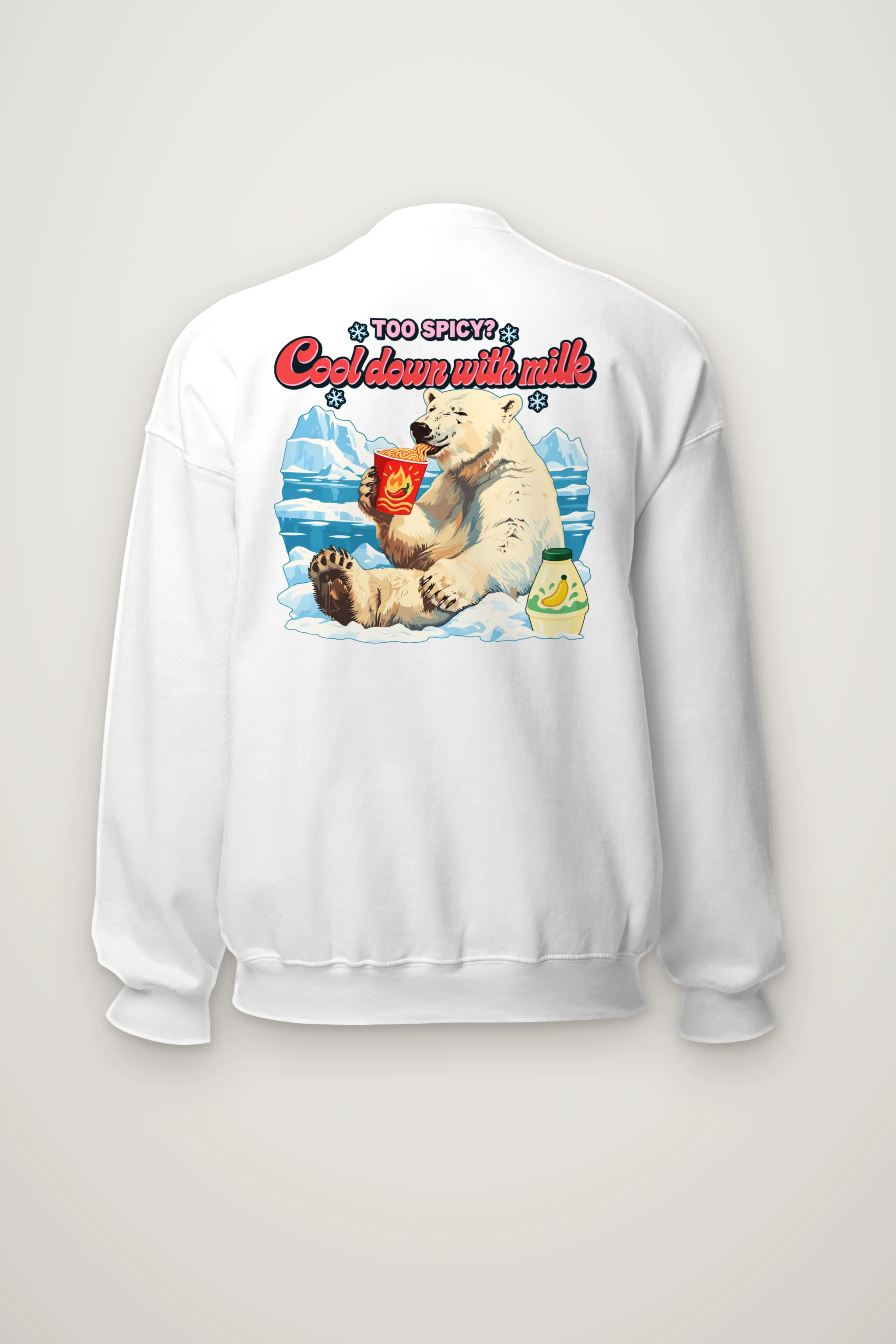 "Too Spicy?" Heavy Blend Unisex Crewneck Sweatshirt