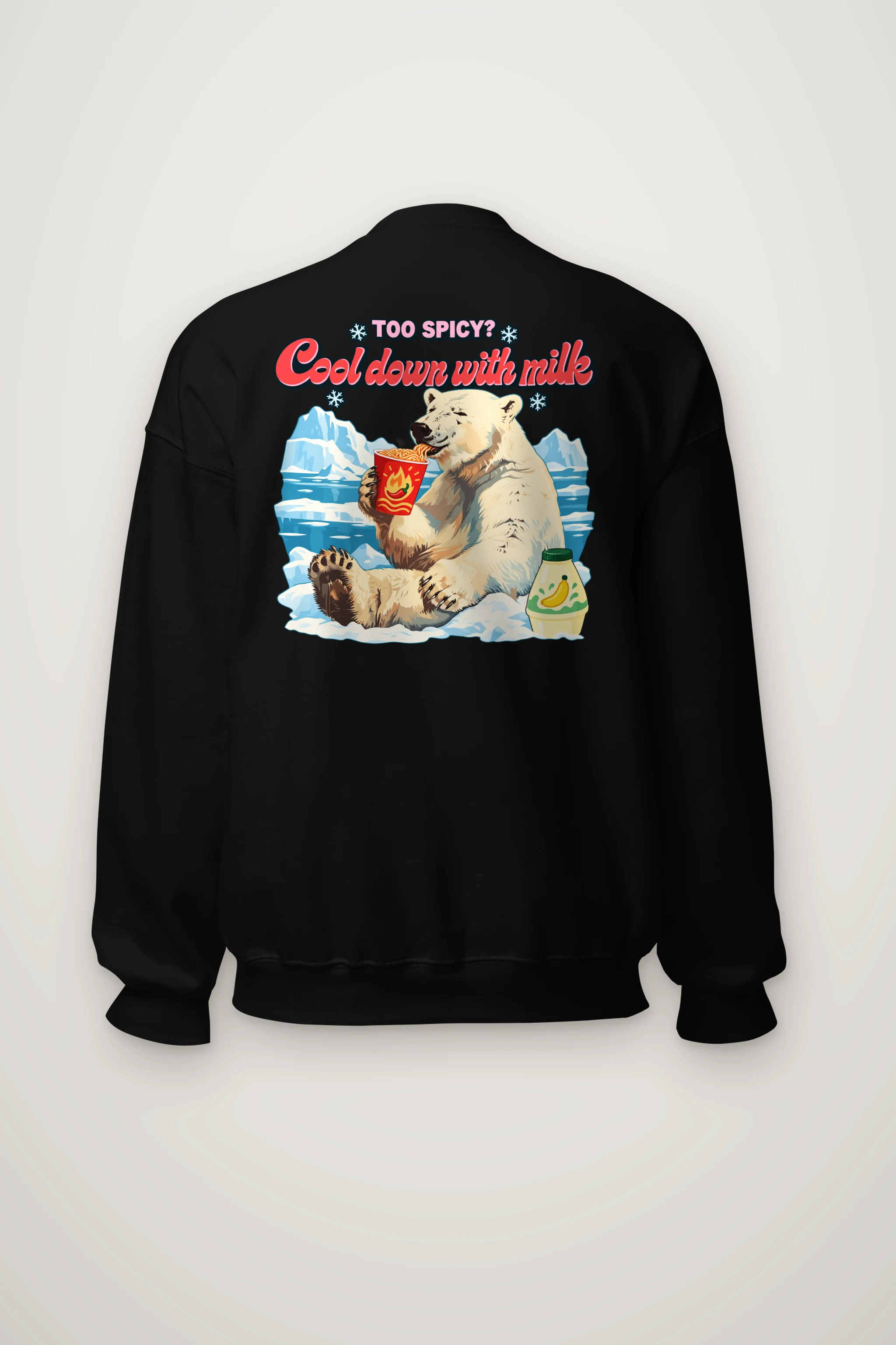 "Too Spicy?" Heavy Blend Unisex Crewneck Sweatshirt