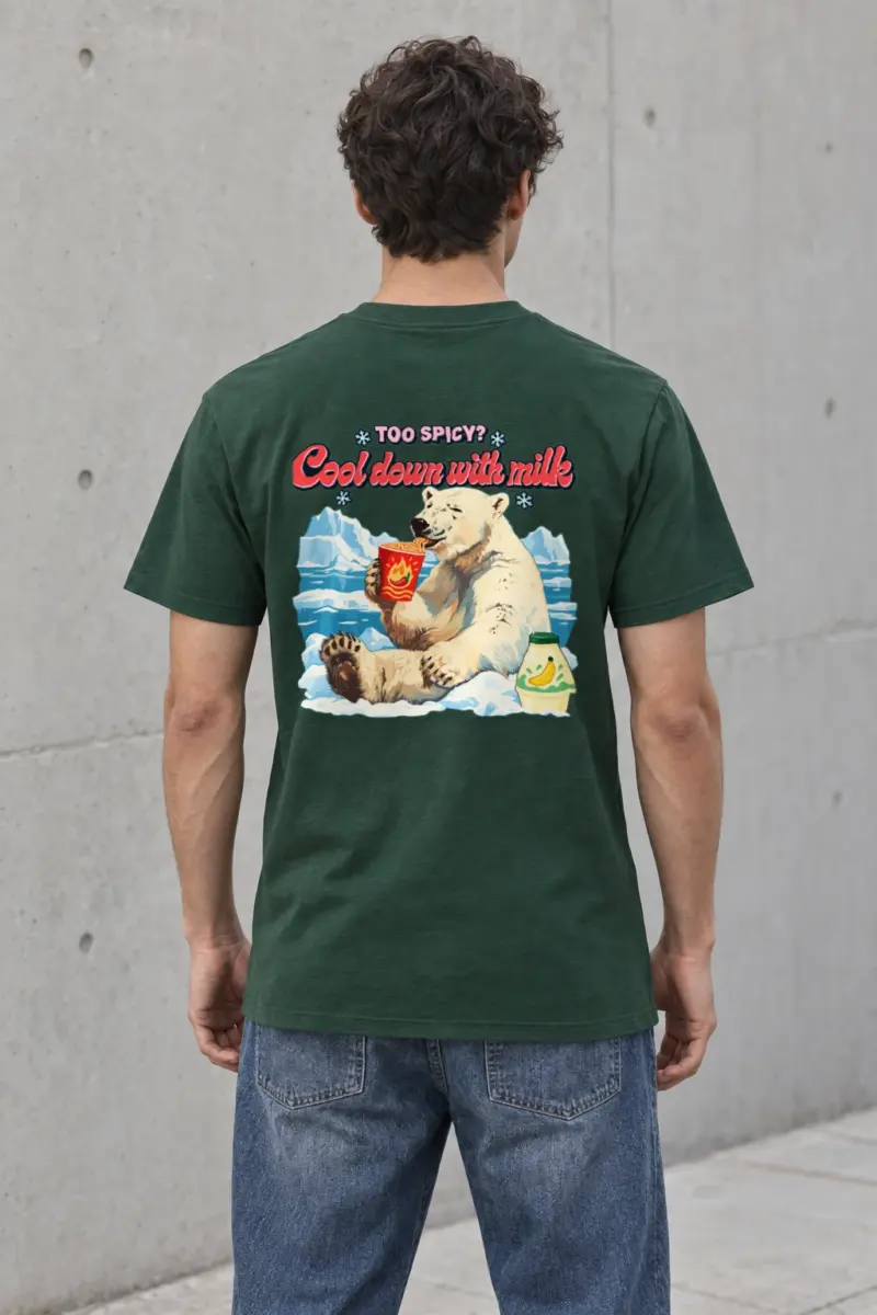 "Too Spicy?" Heavyweight Unisex Crewneck T-shirt | Gildan 5000