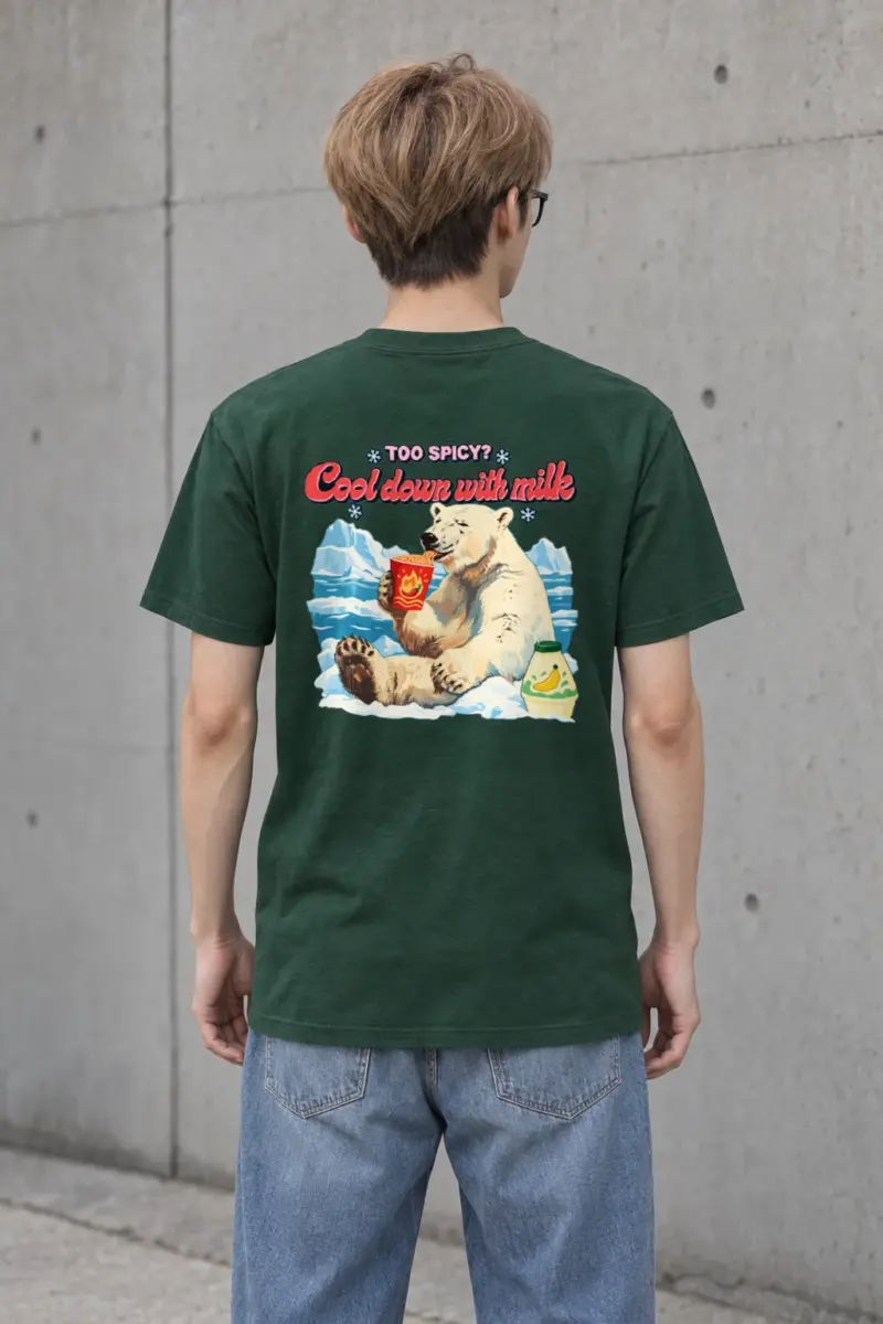 "Too Spicy?" Heavyweight Unisex Crewneck T-shirt