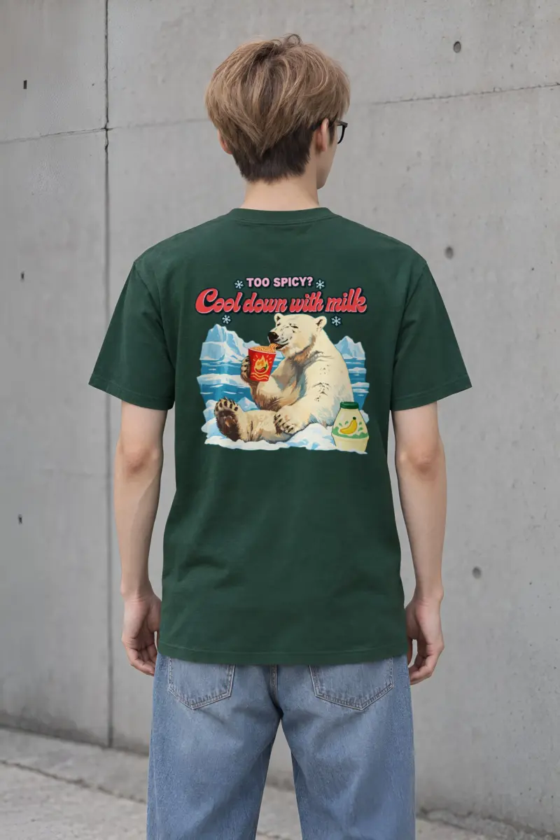 "Too Spicy?" Heavyweight Unisex Crewneck T-shirt