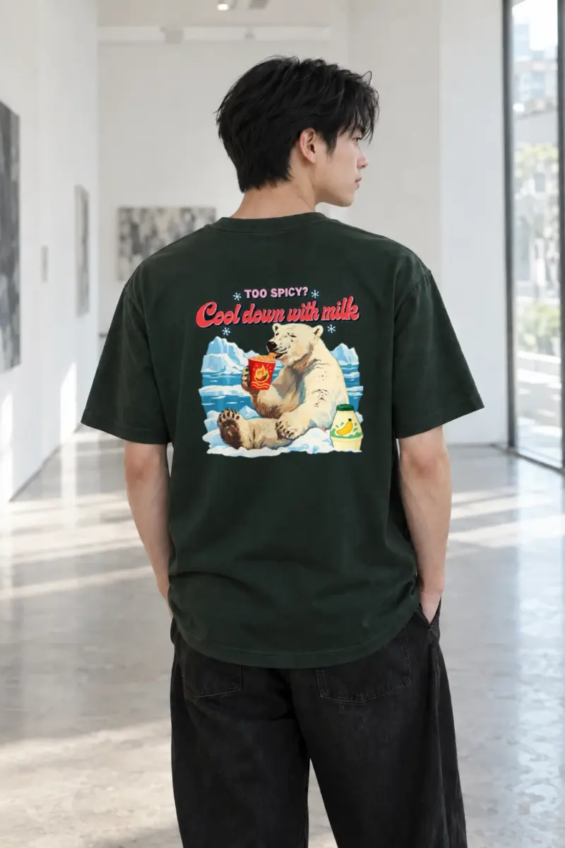 "Too Spicy?" Heavyweight Unisex Crewneck T-shirt | Gildan 5000