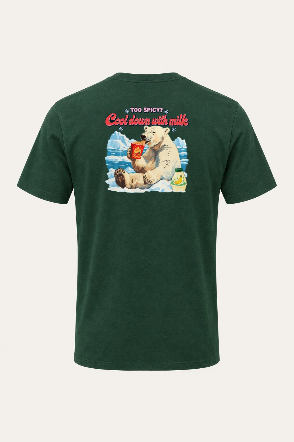 "Too Spicy?" Heavyweight Unisex Crewneck T-shirt | Gildan 5000