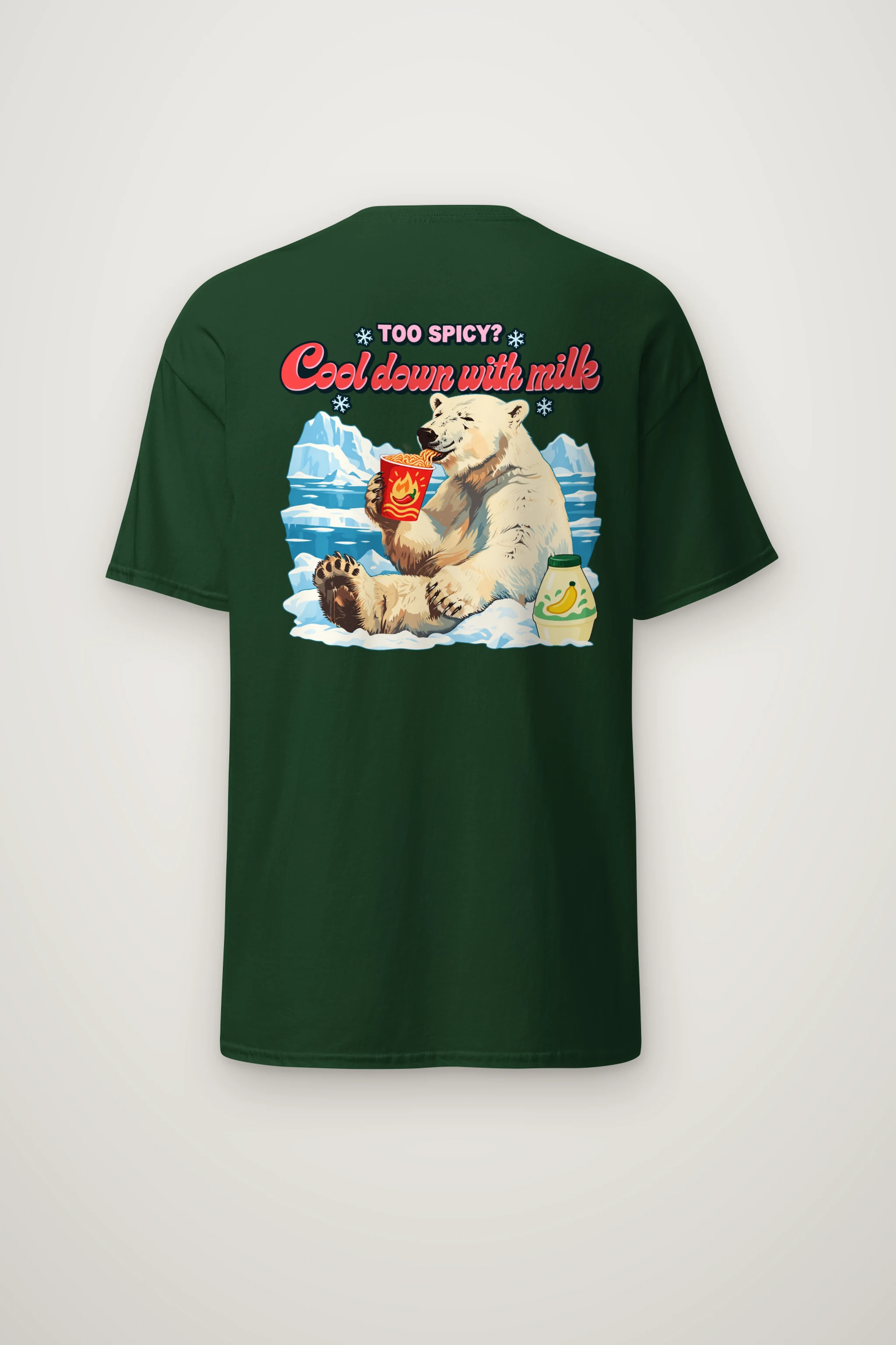 "Too Spicy?" Heavyweight Unisex Crewneck T-shirt