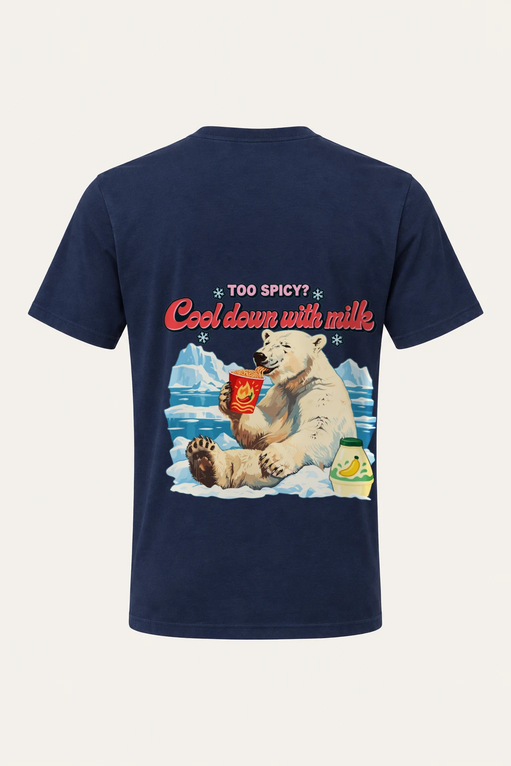 "Too Spicy?" Heavyweight Unisex Crewneck T-shirt | Gildan 5000