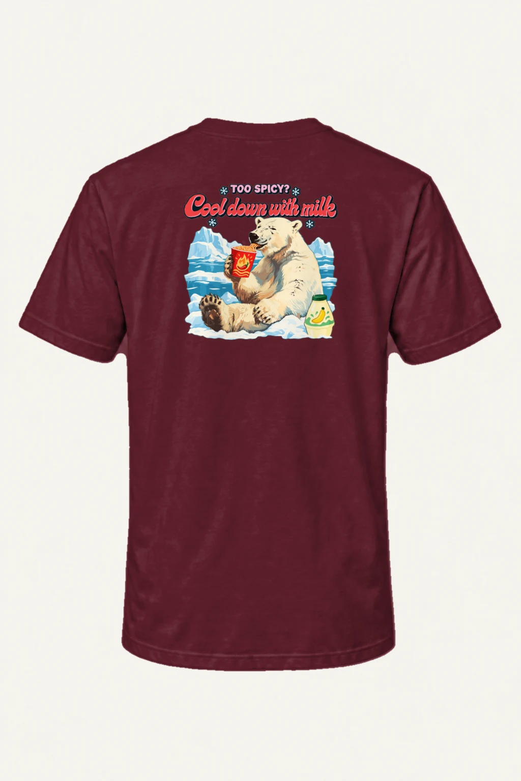 "Too Spicy?" Heavyweight Unisex Crewneck T-shirt | Gildan 5000