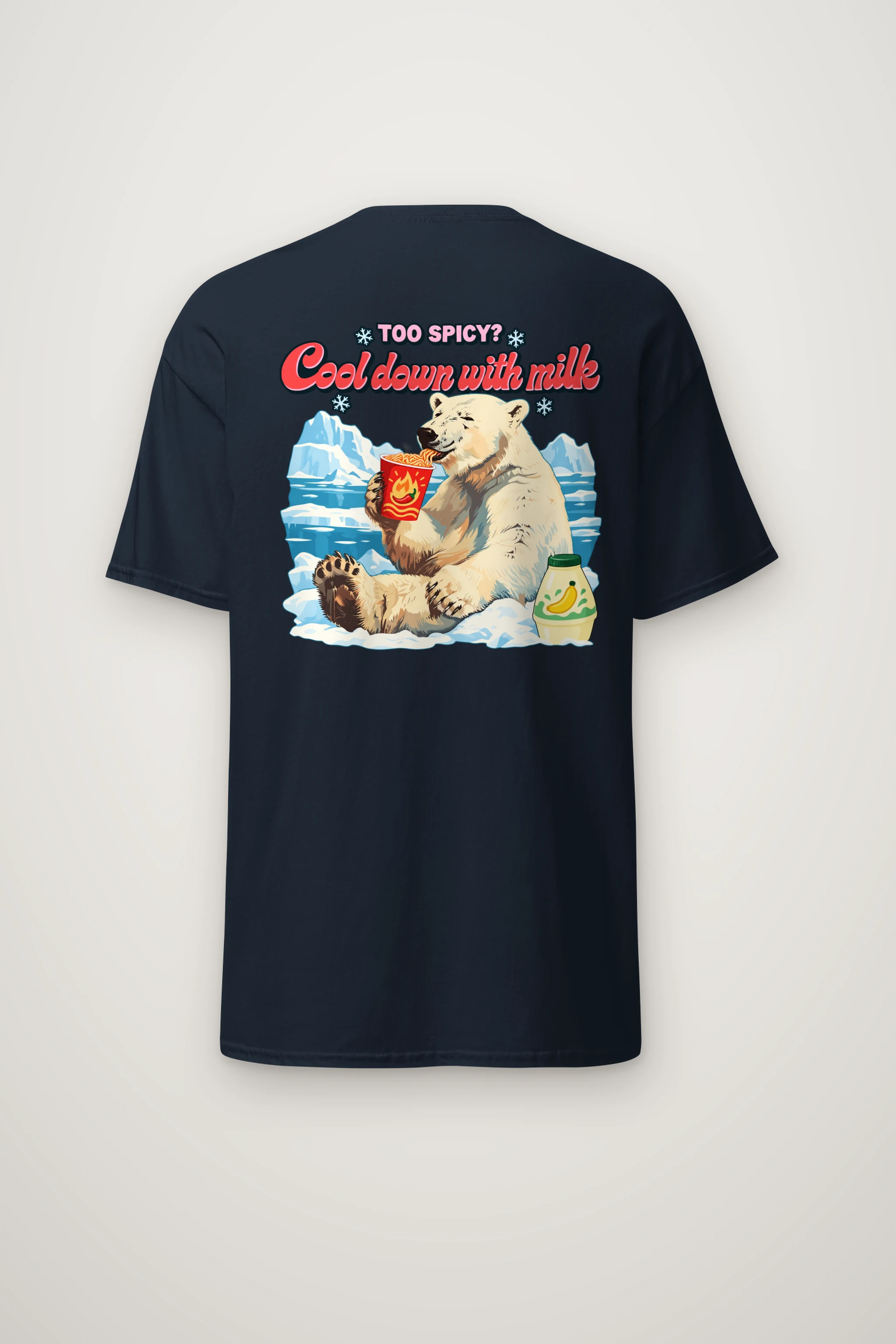 "Too Spicy?" Heavyweight Unisex Crewneck T-shirt
