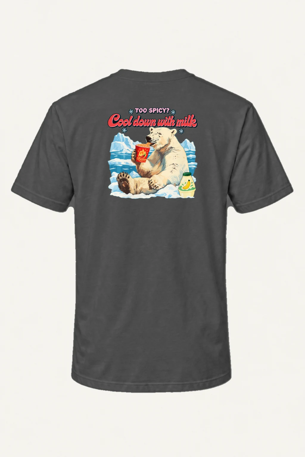 "Too Spicy?" Heavyweight Unisex Crewneck T-shirt | Gildan 5000