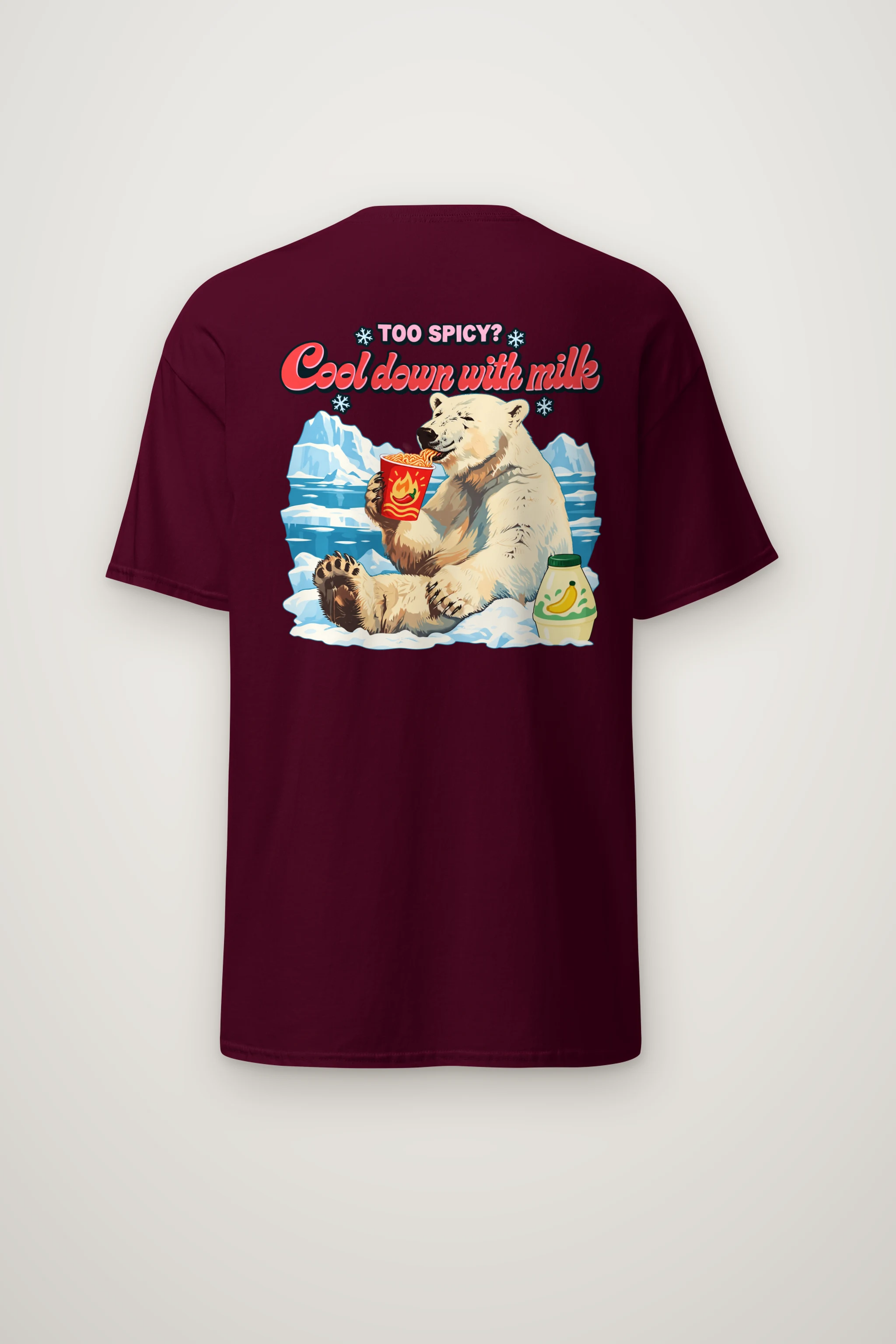 "Too Spicy?" Heavyweight Unisex Crewneck T-shirt