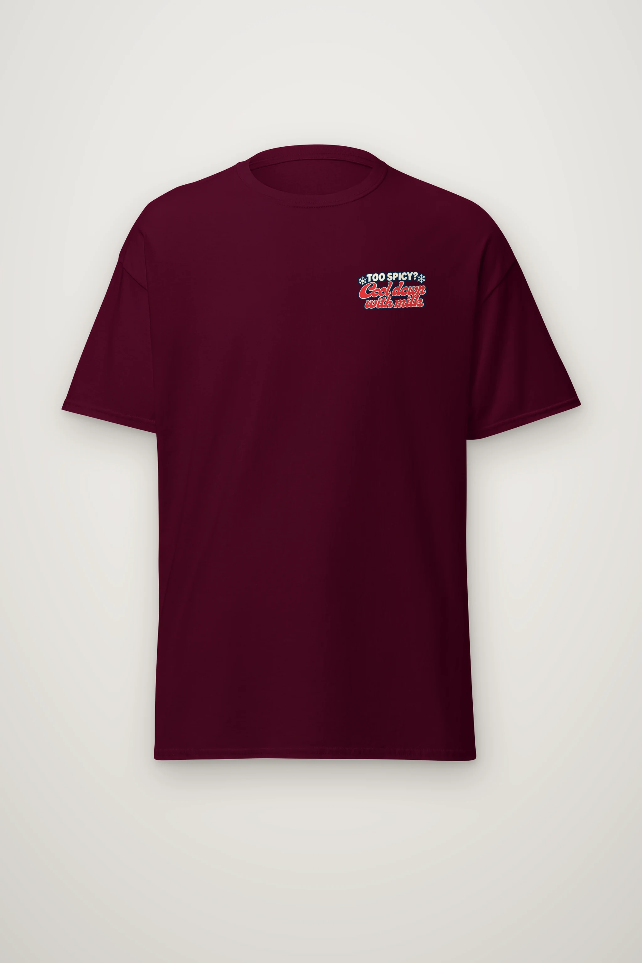 "Too Spicy?" Heavyweight Unisex Crewneck T-shirt