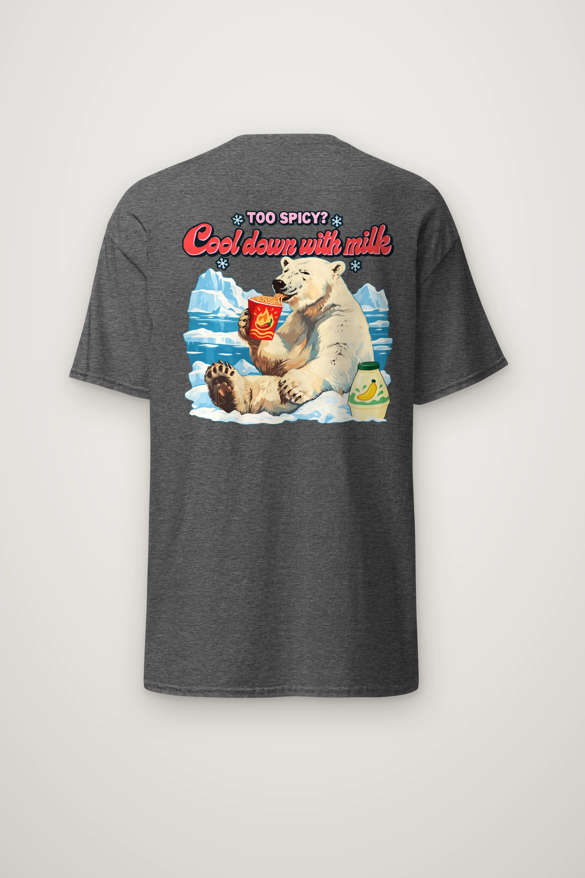 "Too Spicy?" Heavyweight Unisex Crewneck T-shirt