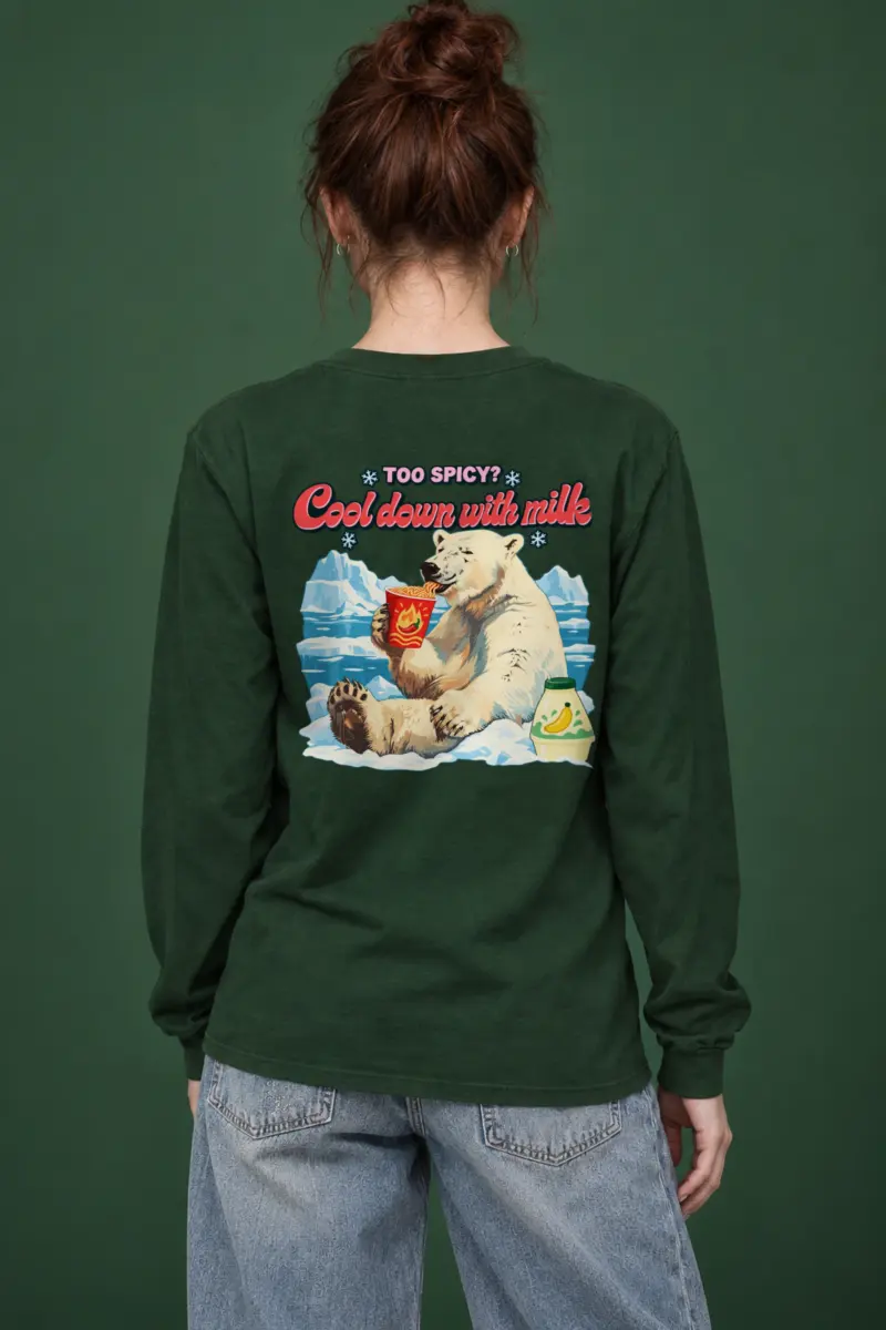 "Too Spicy?" Unisex Longsleeve T-shirt