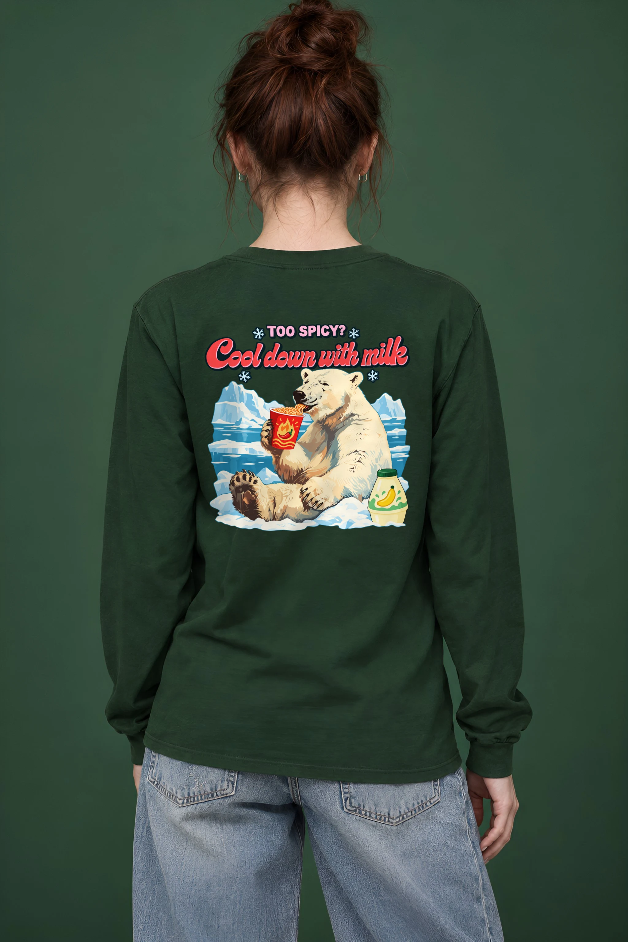 "Too Spicy?" Unisex Longsleeve T-shirt