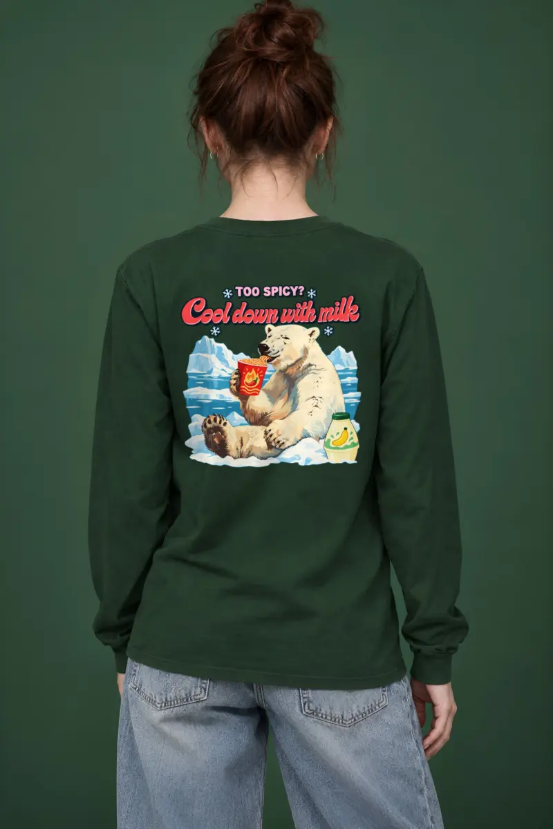 "Too Spicy?" Unisex Longsleeve T-shirt