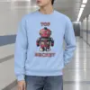 "Top Secret Robot" Heavy Blend Unisex Crewneck Sweatshirt