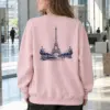 "Tour Eiffel Paris" Heavy Blend Unisex Crewneck Sweatshirt | Gildan 18000